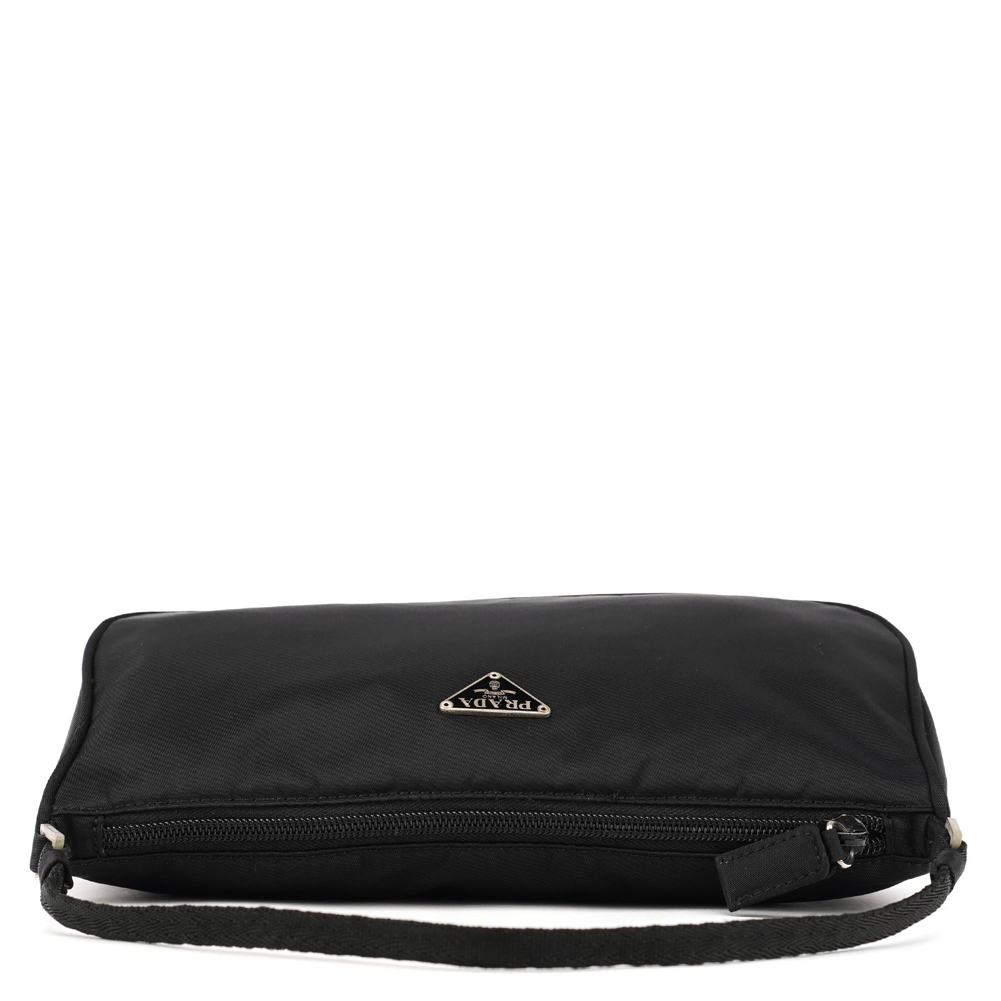 MV633 Black Tessuto Mini Hobo Bag