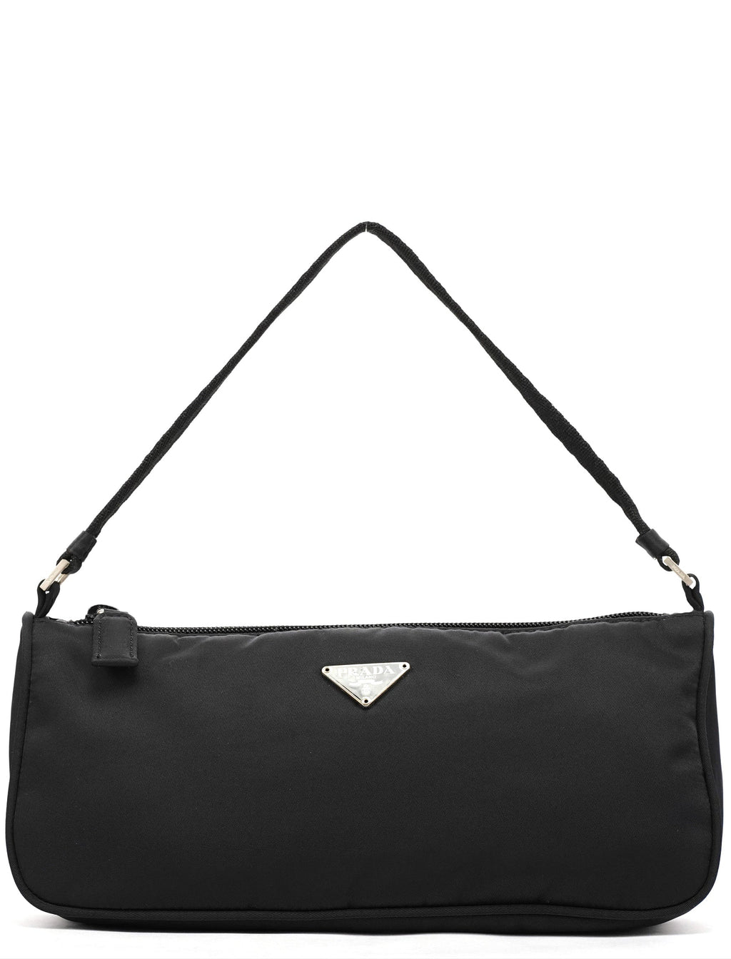 MV633 Black Tessuto Mini Hobo Bag