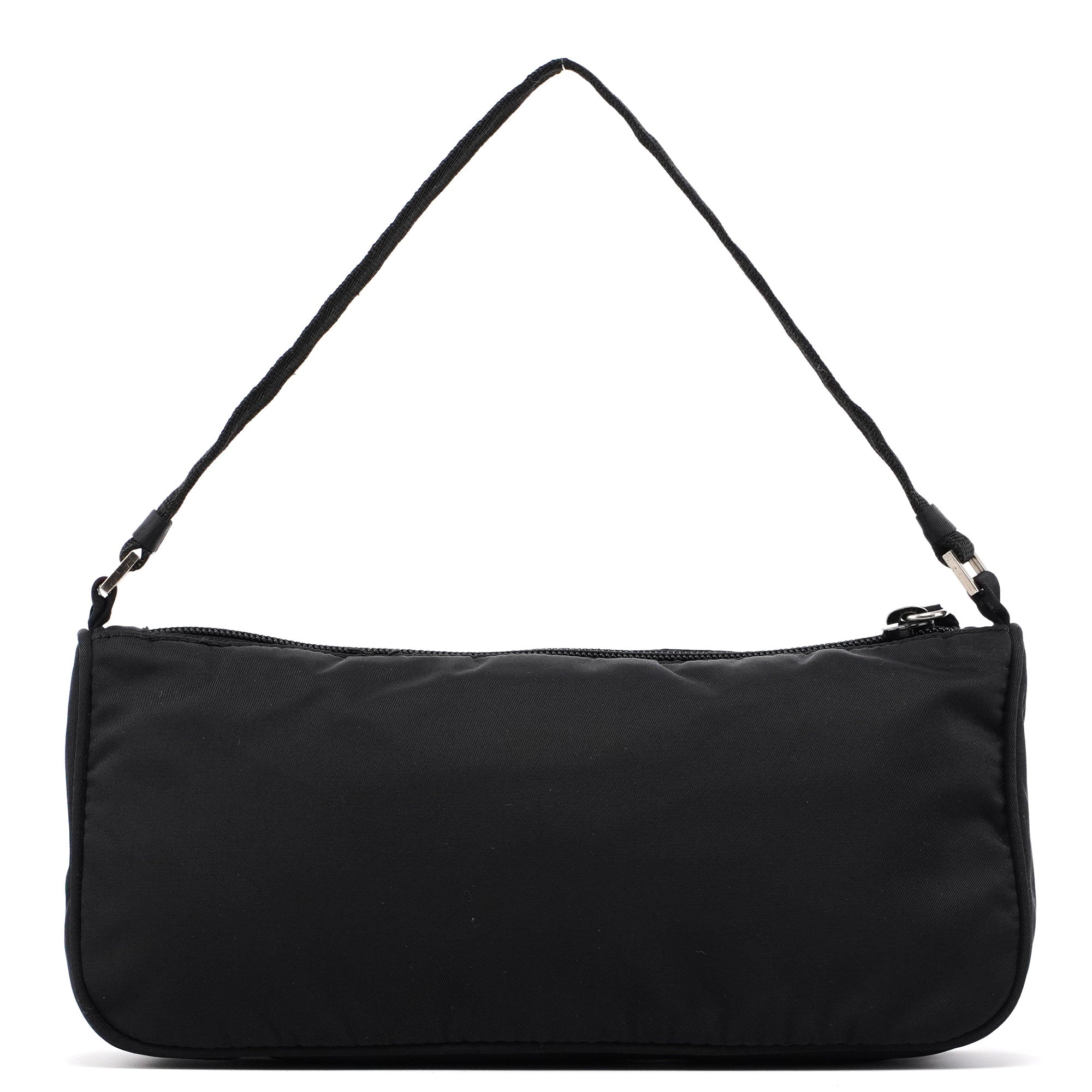 MV633 Black Tessuto Mini Hobo Bag