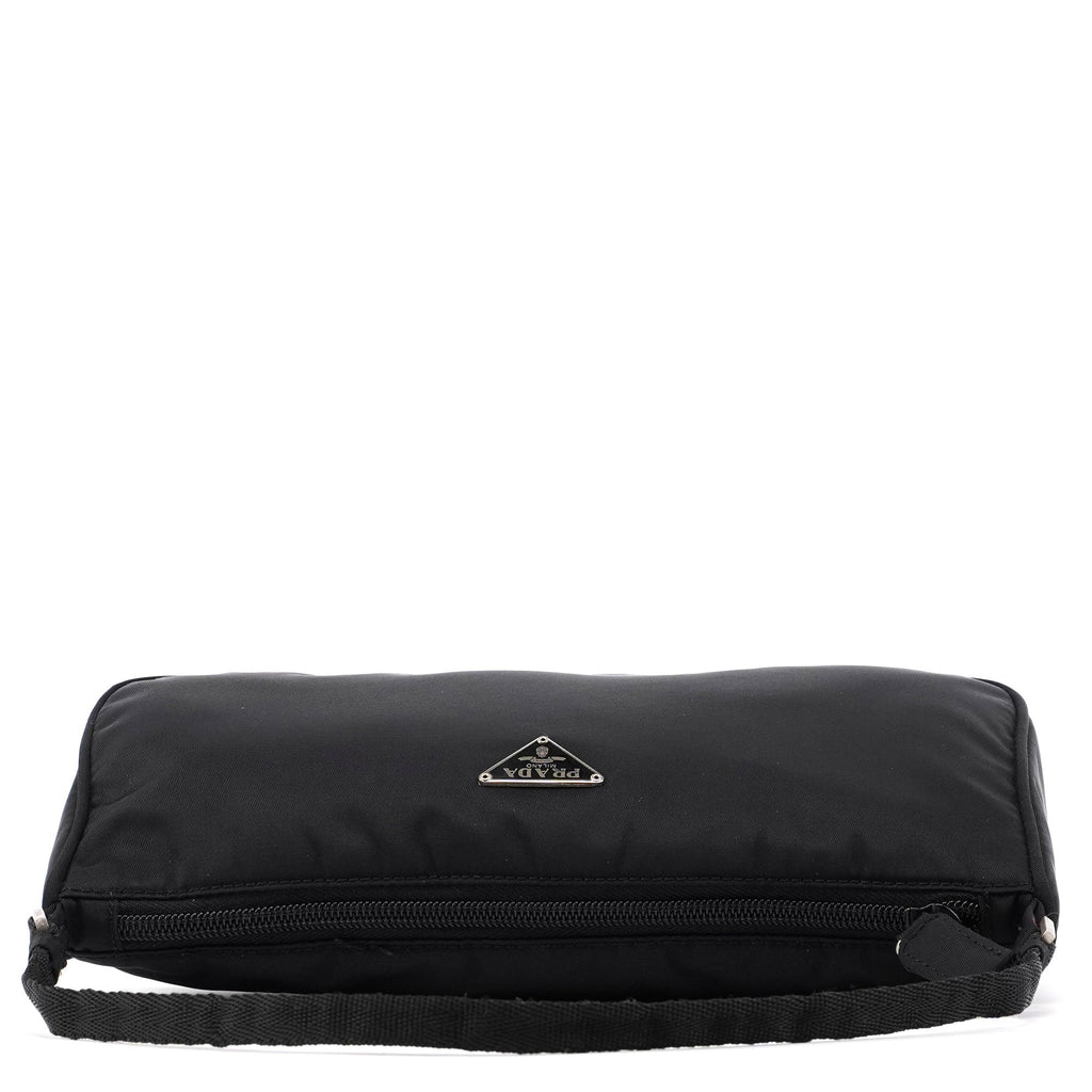 MV633 Black Tessuto Mini Hobo Bag