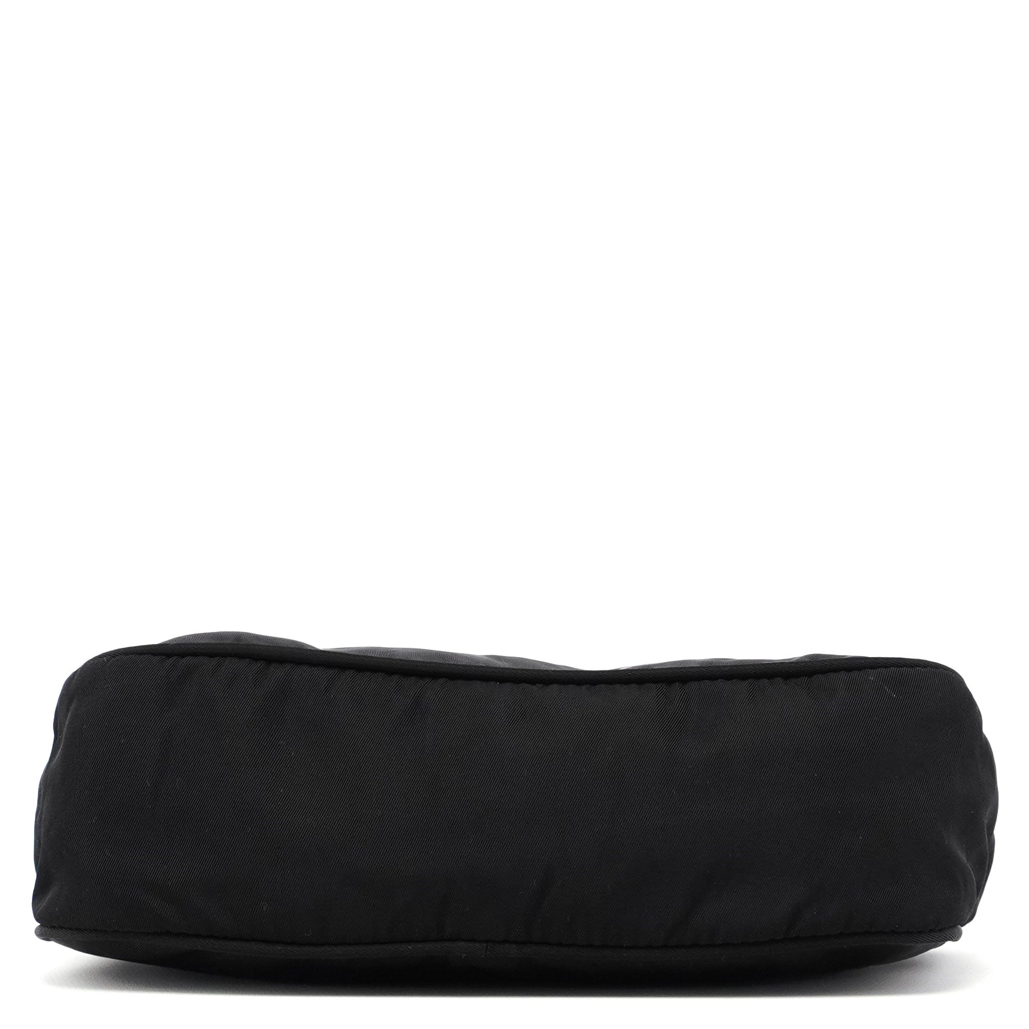 MV633 Black Tessuto Mini Hobo Bag