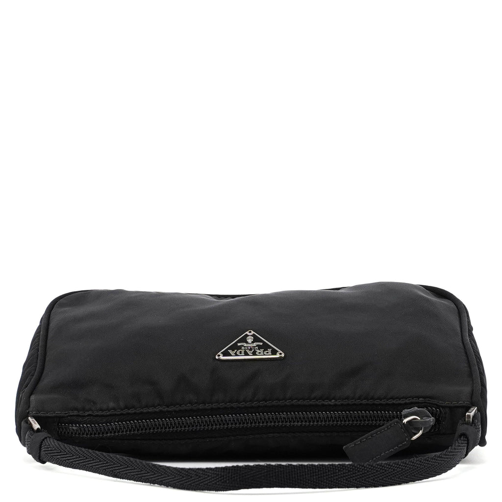 MV633 Black Tessuto Mini Hobo Bag