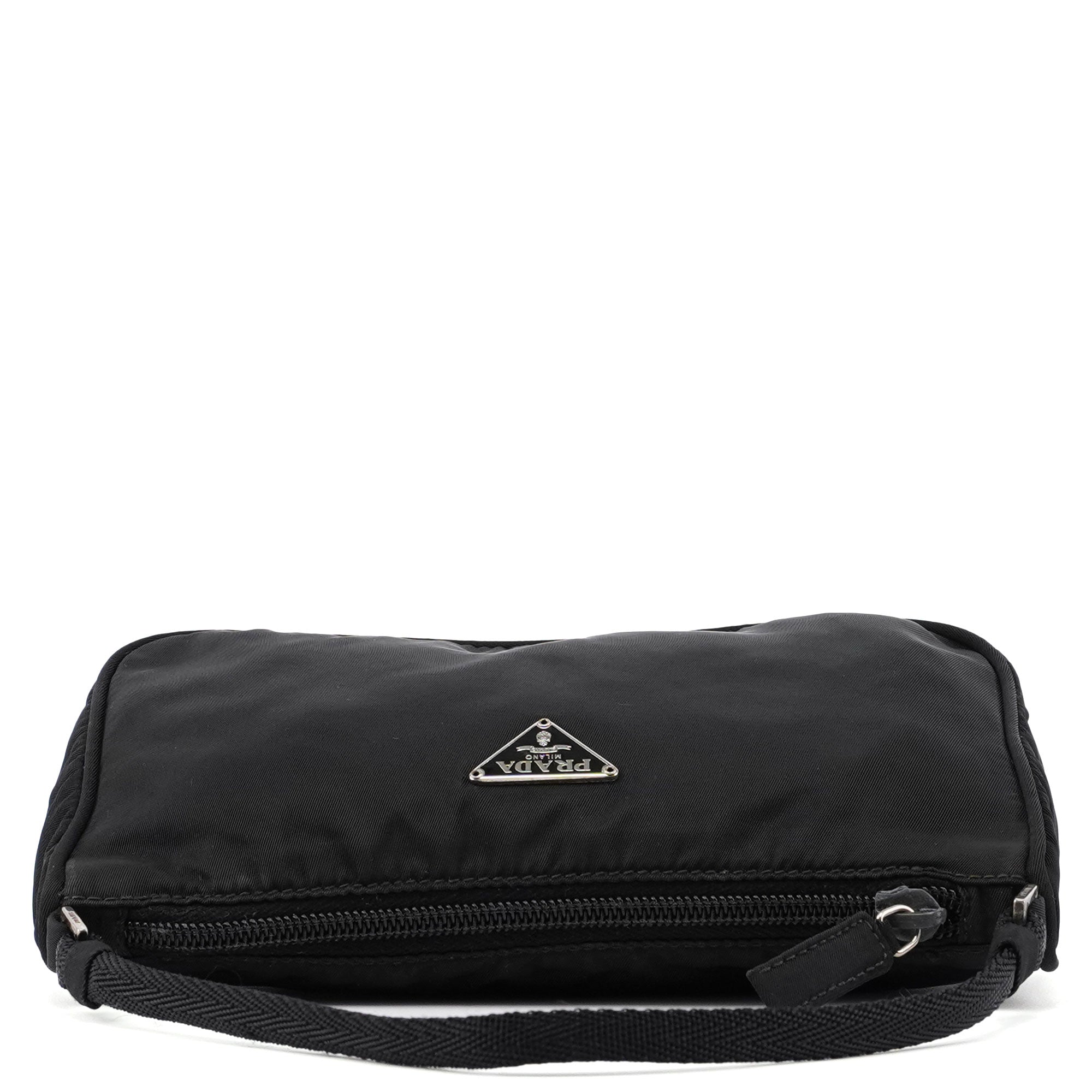 MV633 Black Tessuto Mini Hobo Bag