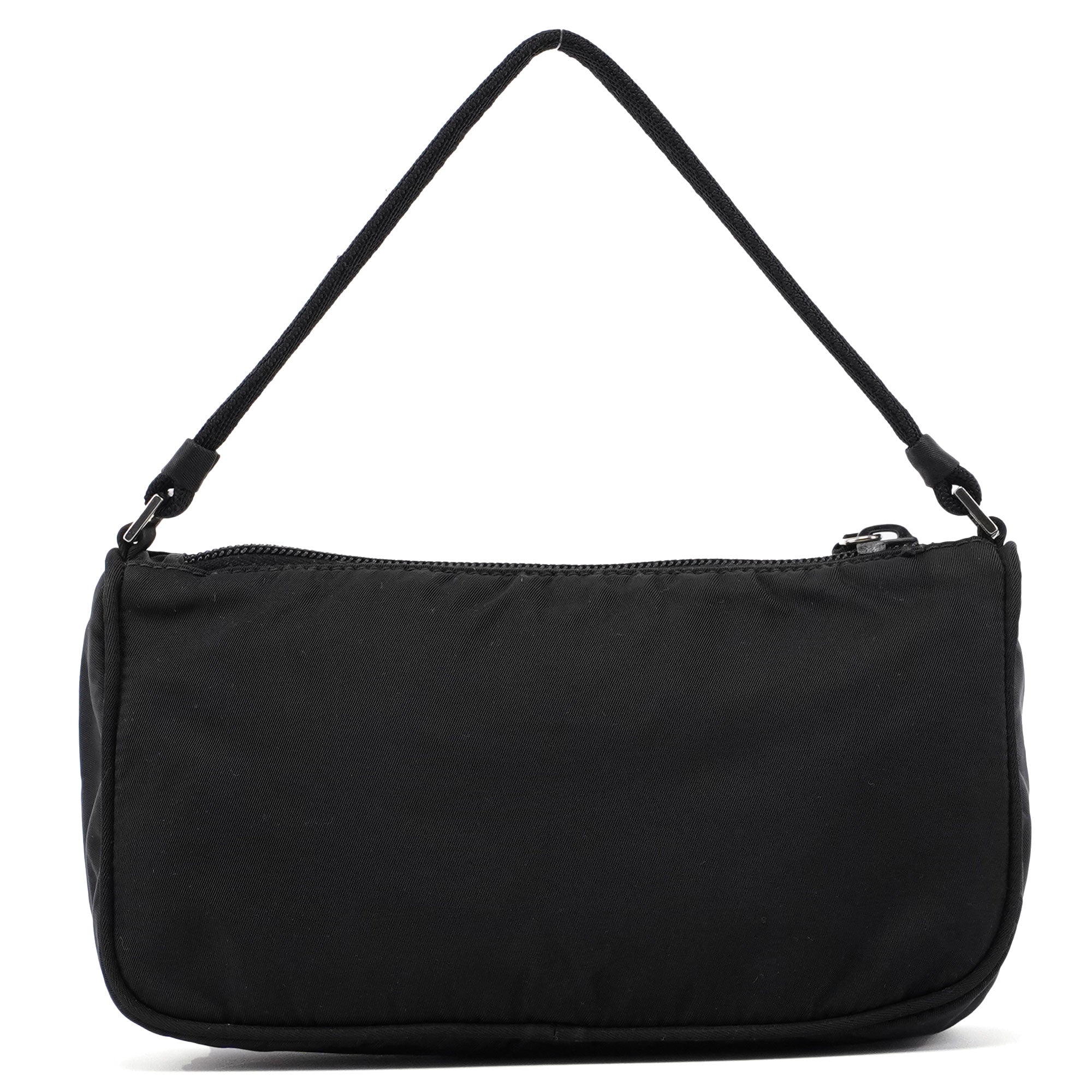 MV633 Black Tessuto Mini Hobo Bag