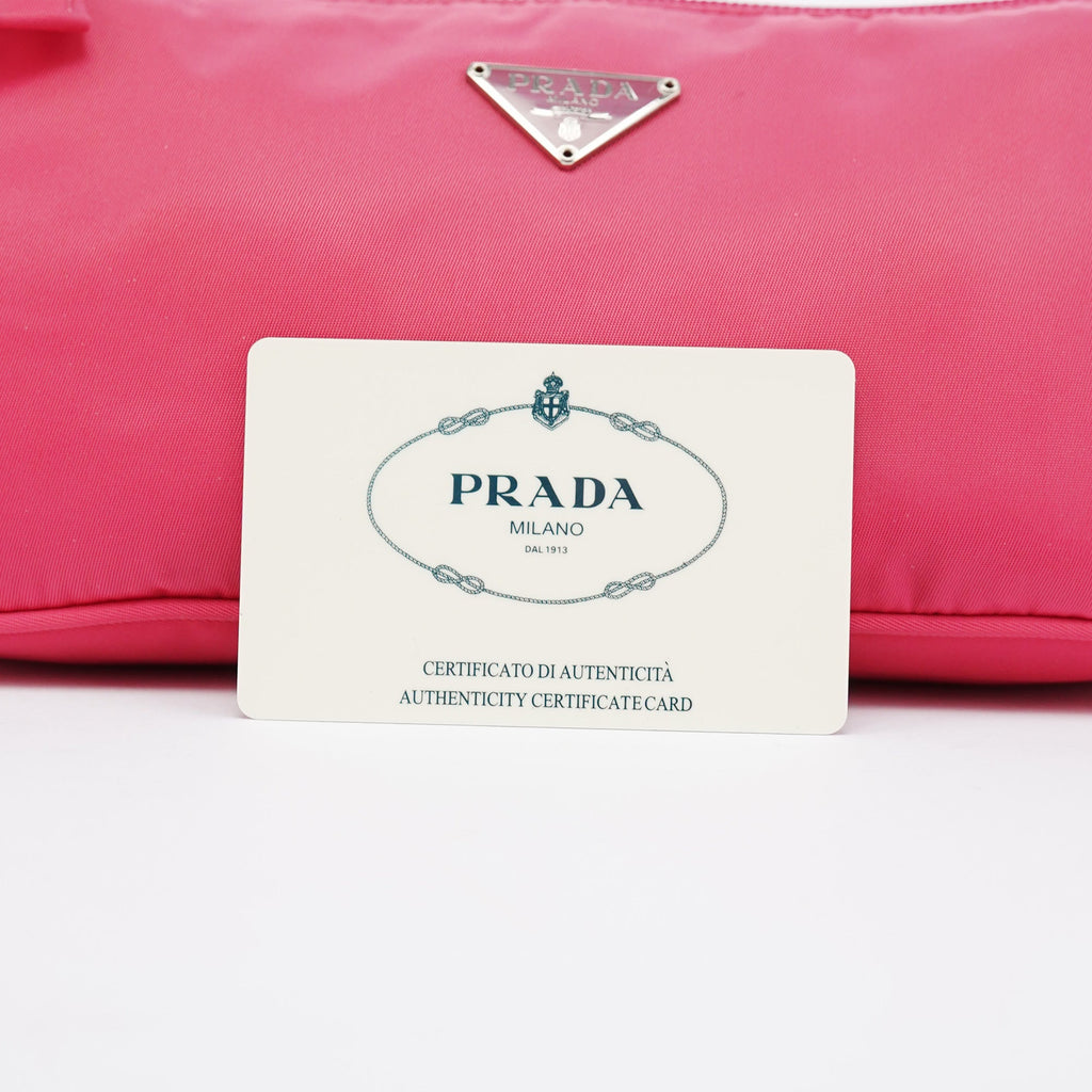 MV633 Pink Tessuto Mini Hobo Bag