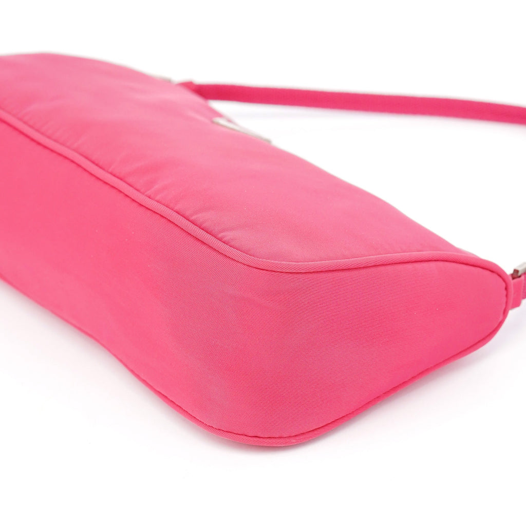 MV633 Pink Tessuto Mini Hobo Bag