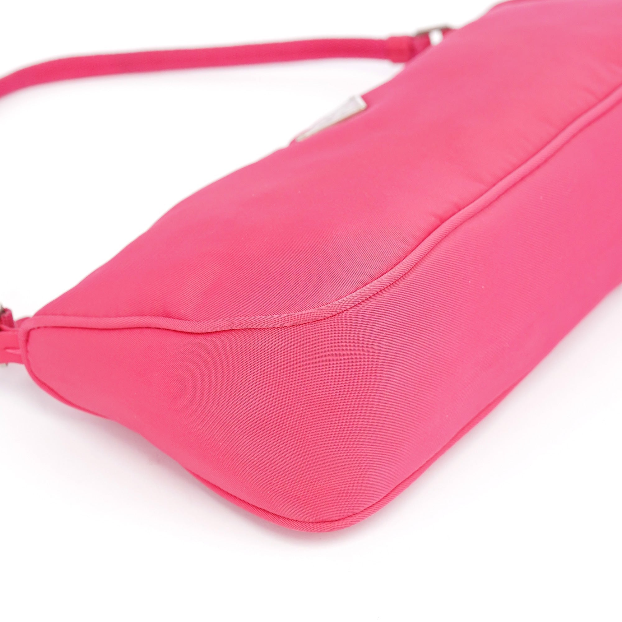 MV633 Pink Tessuto Mini Hobo Bag