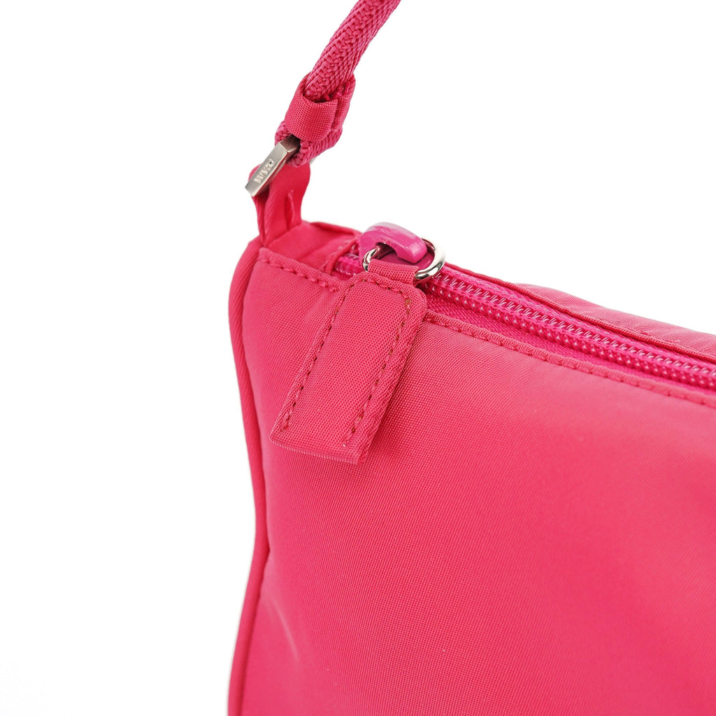 MV633 Pink Tessuto Mini Hobo Bag