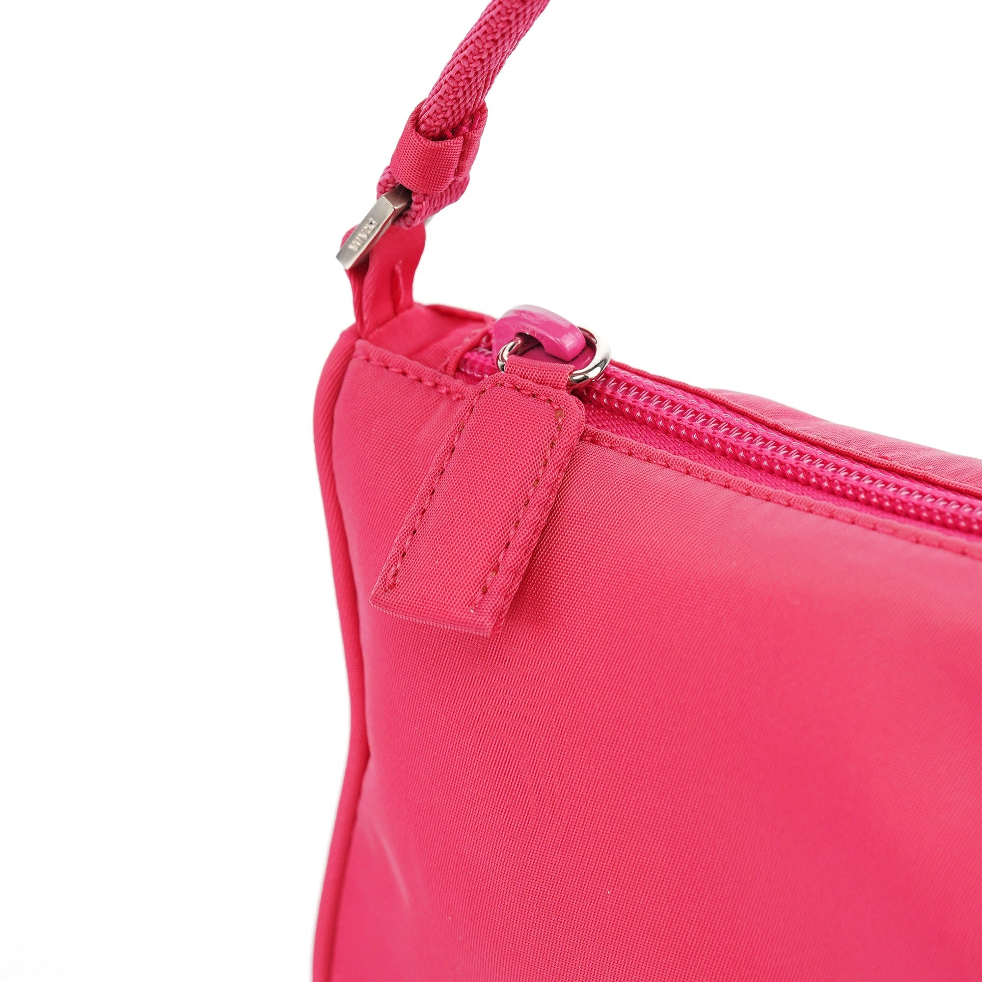 MV633 Pink Tessuto Mini Hobo Bag