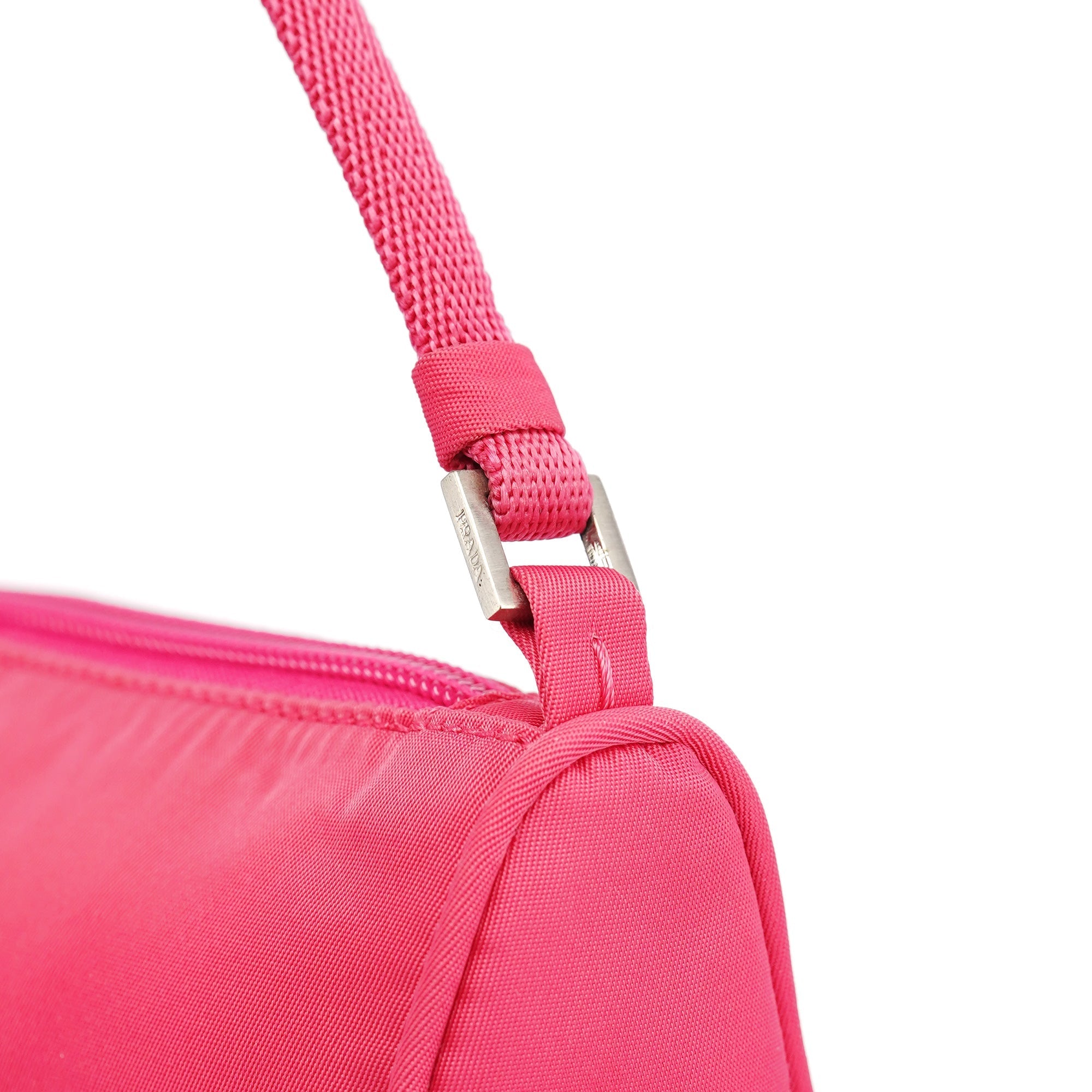MV633 Pink Tessuto Mini Hobo Bag