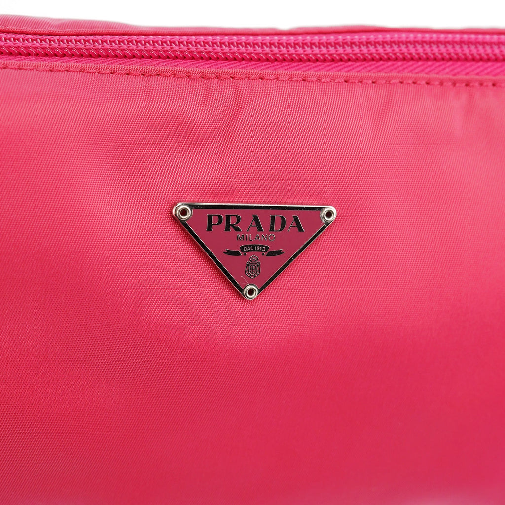 MV633 Pink Tessuto Mini Hobo Bag
