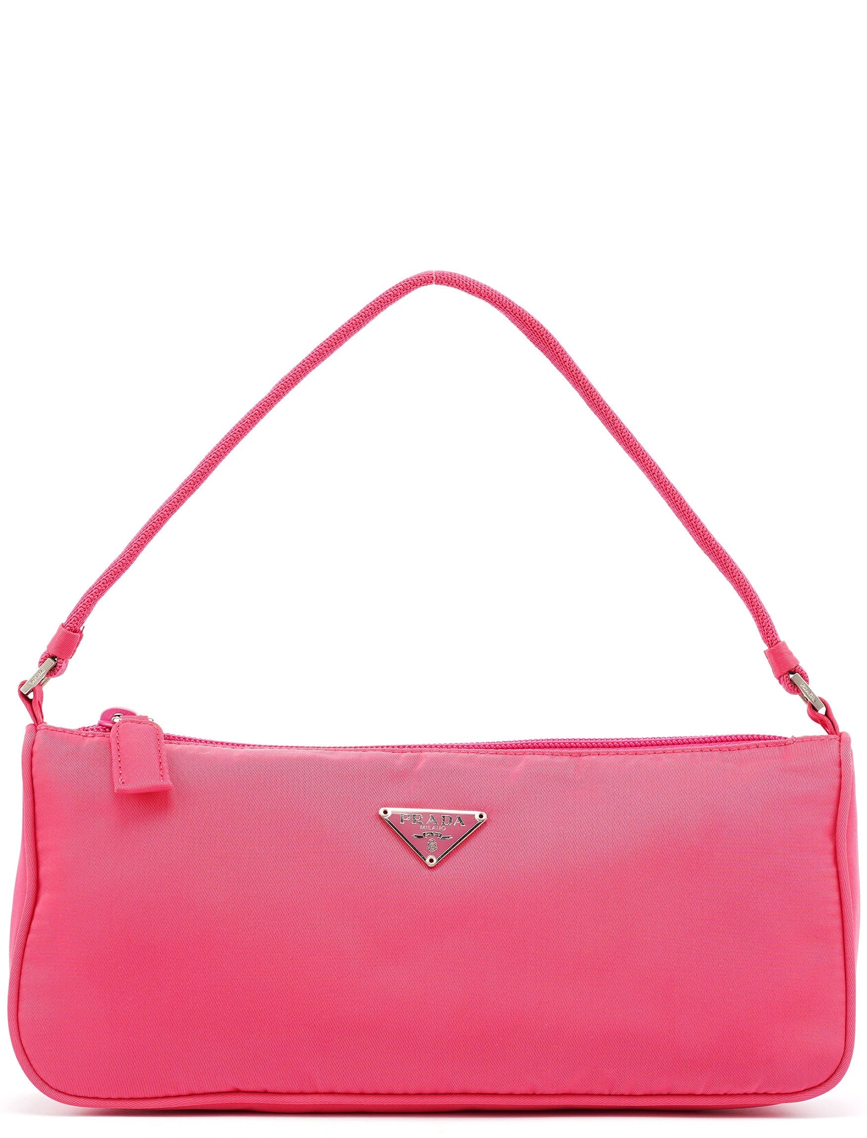 MV633 Pink Tessuto Mini Hobo Bag