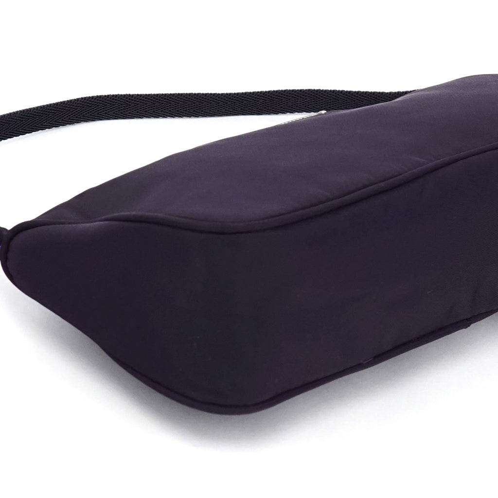 MV633 Purple Tessuto Nylon Mini Hobo Bag