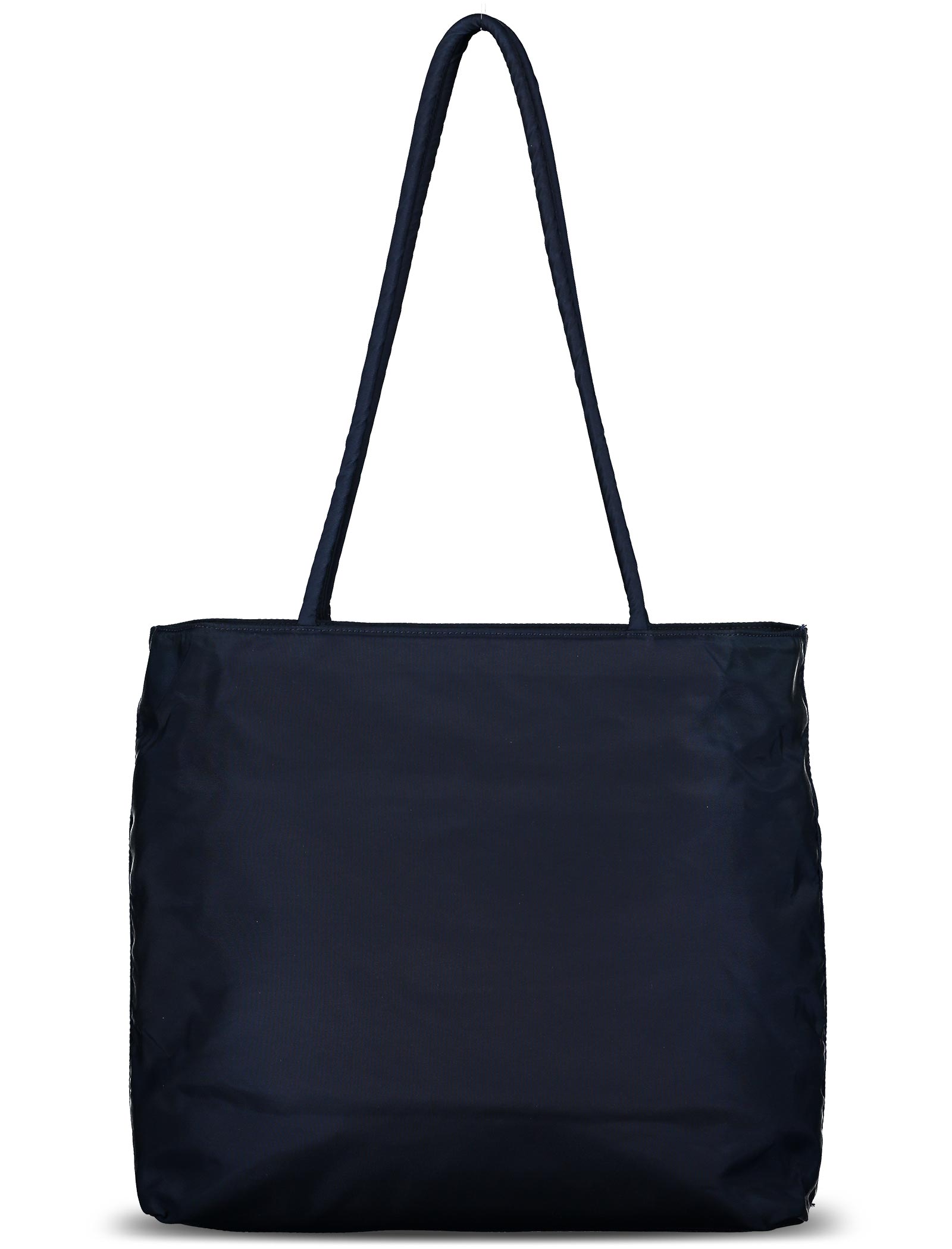 Navy Nylon Tessuto City Tote Bag