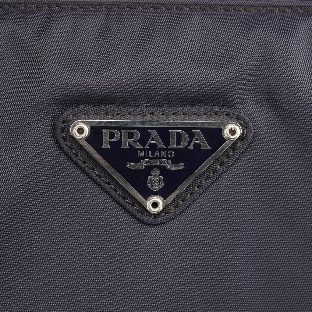 Navy Tessuto City Tote Bag