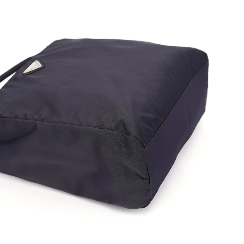 Navy Tessuto City Tote Bag