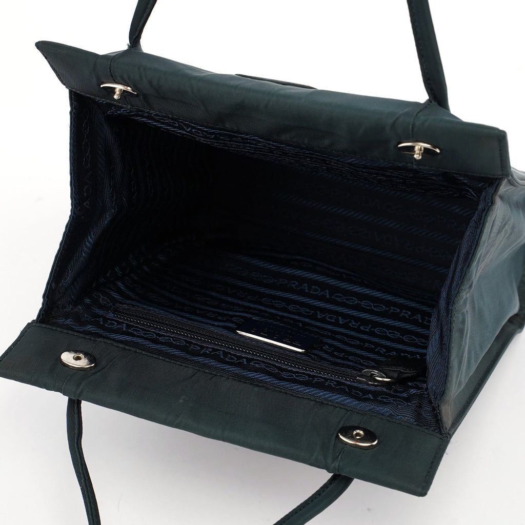Navy Tessuto City Tote Bag