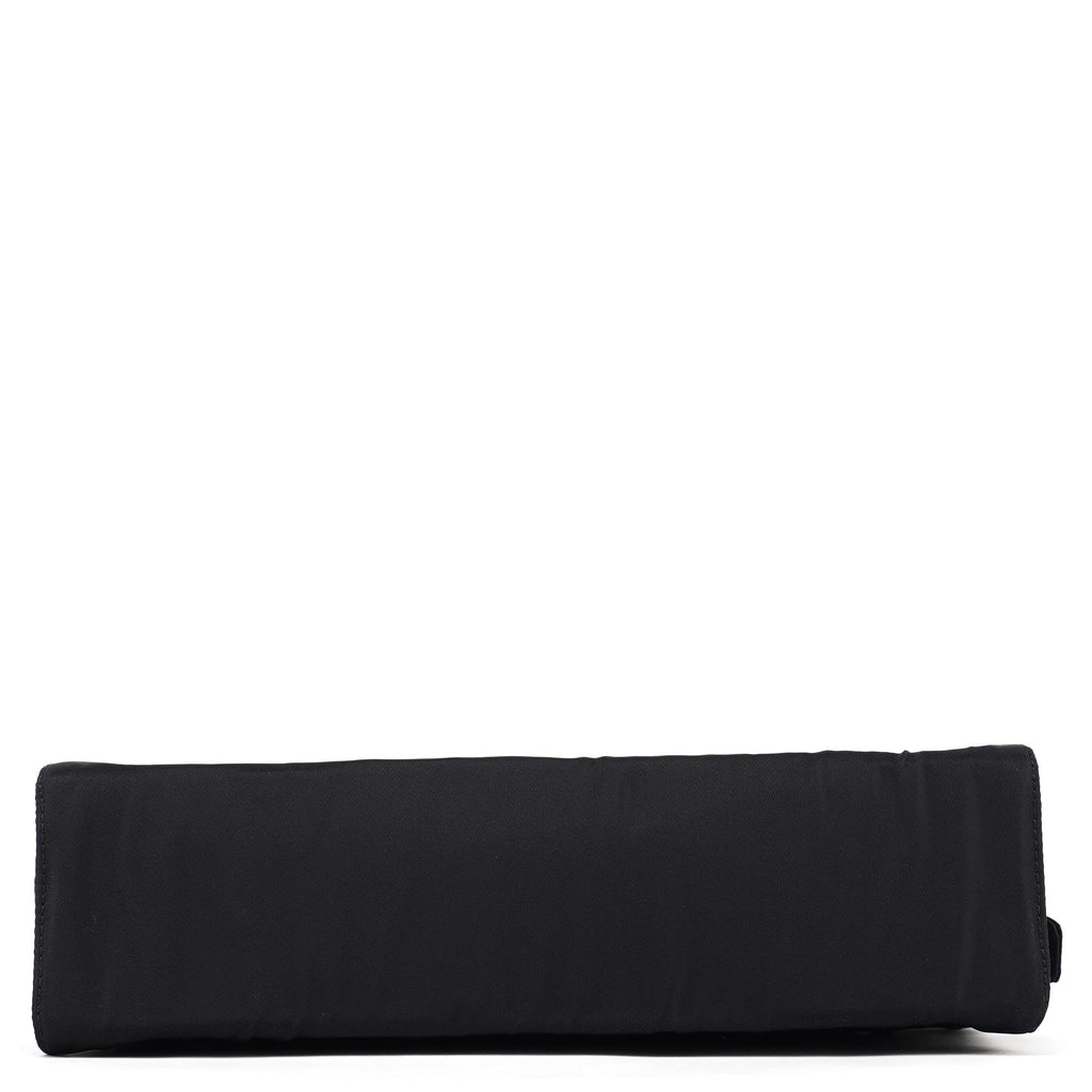 Navy Tessuto Metal Tote Bag