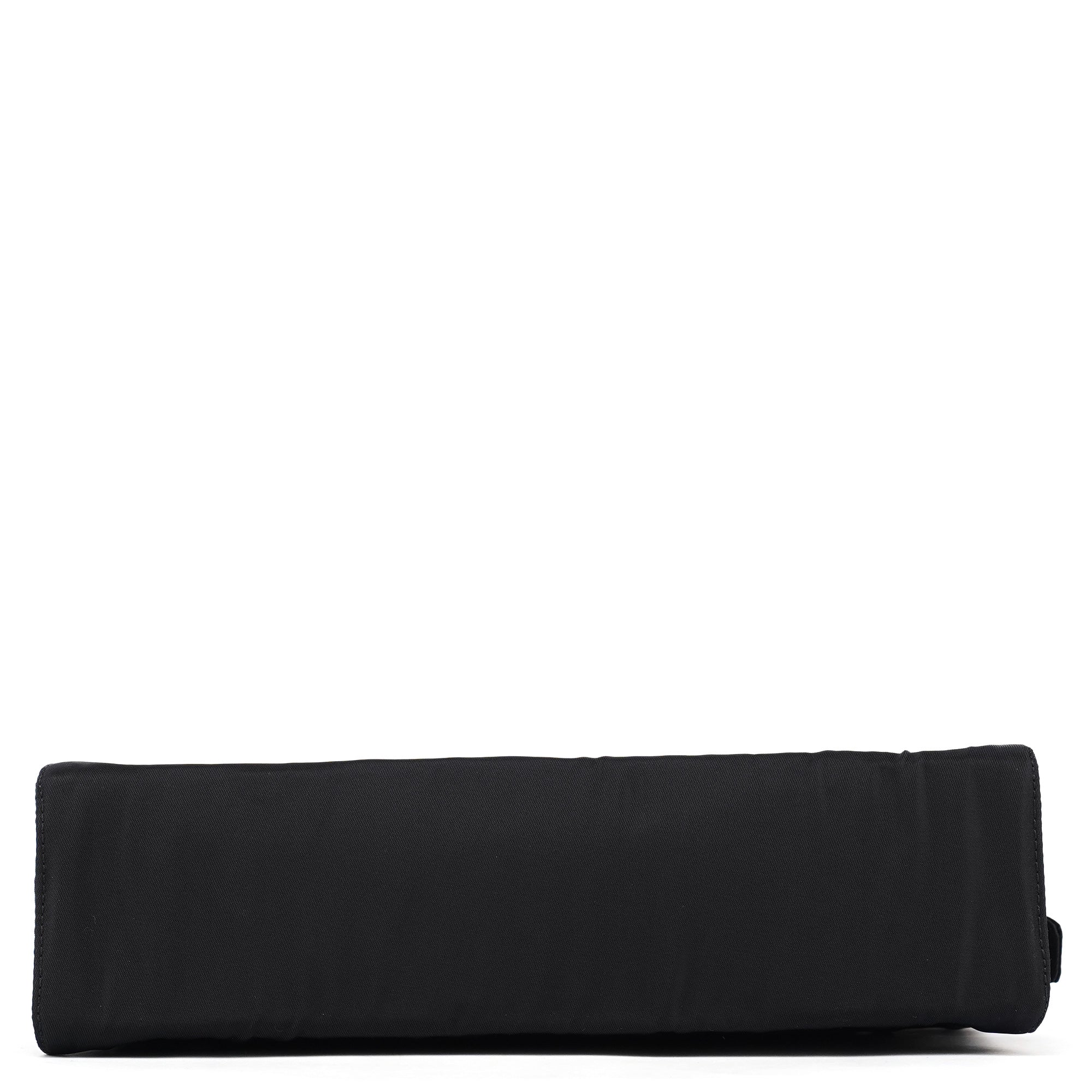 Navy Tessuto Metal Tote Bag