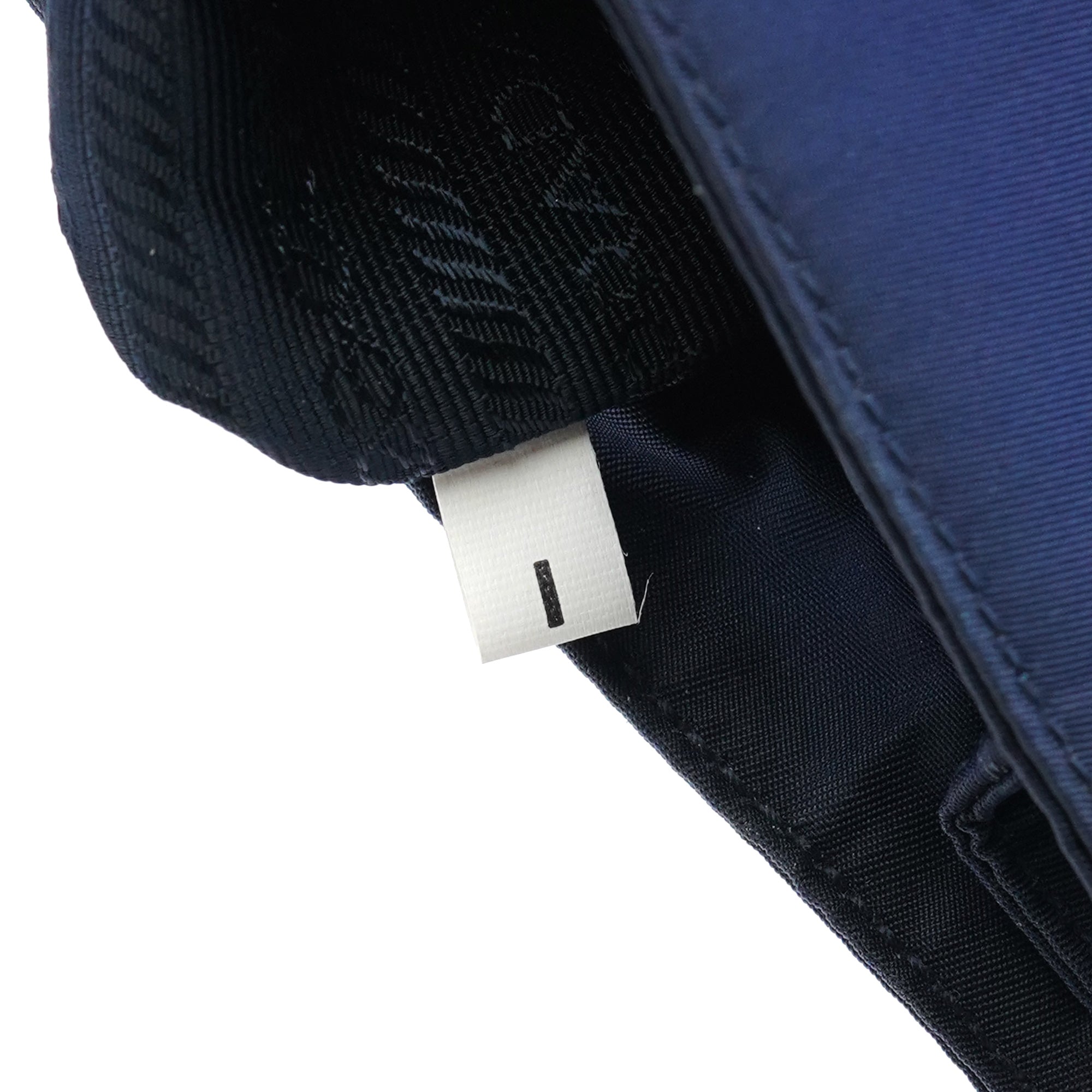 Navy Tessuto Nylon Shoulder Bag