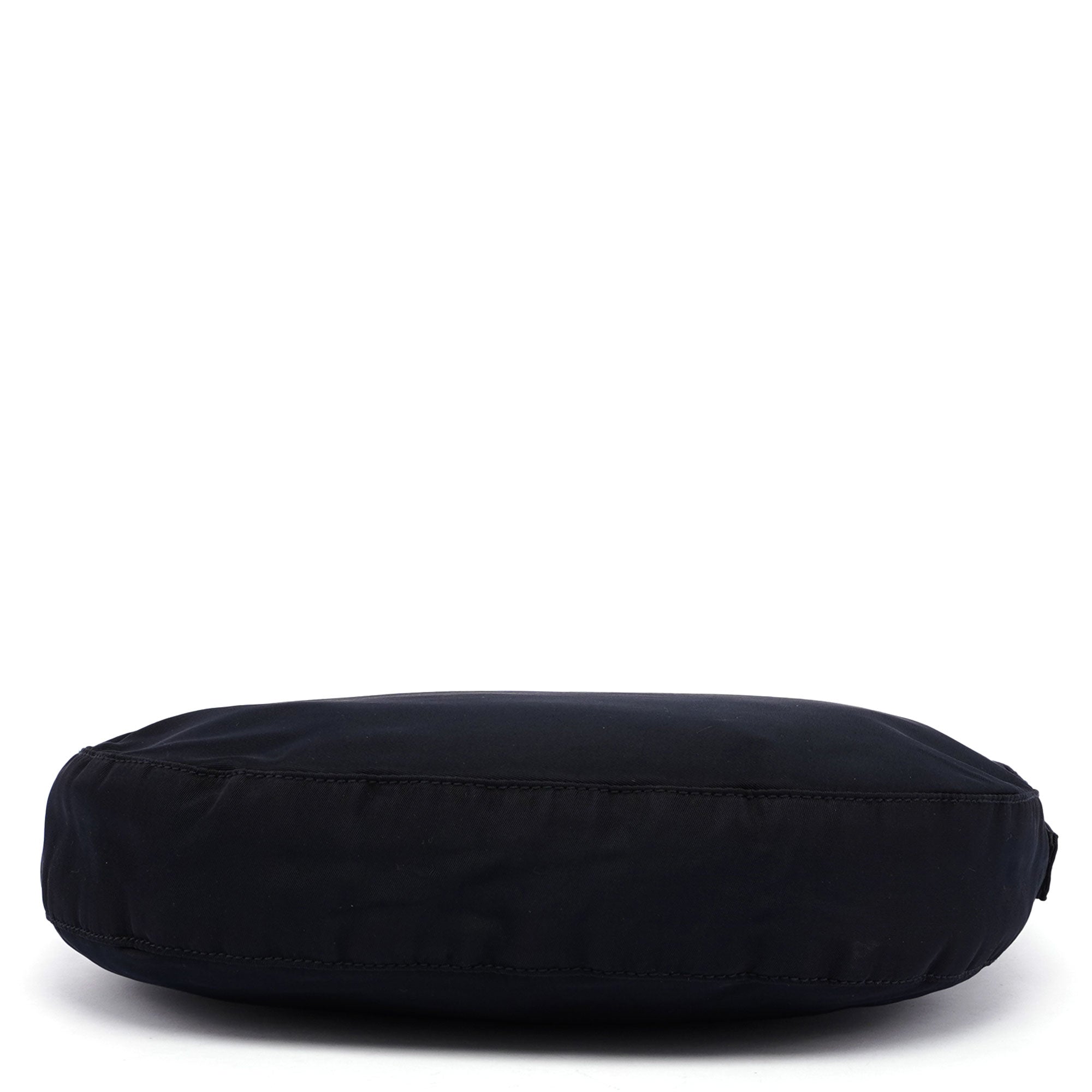 Navy Tessuto Plastic Shoulder Bag