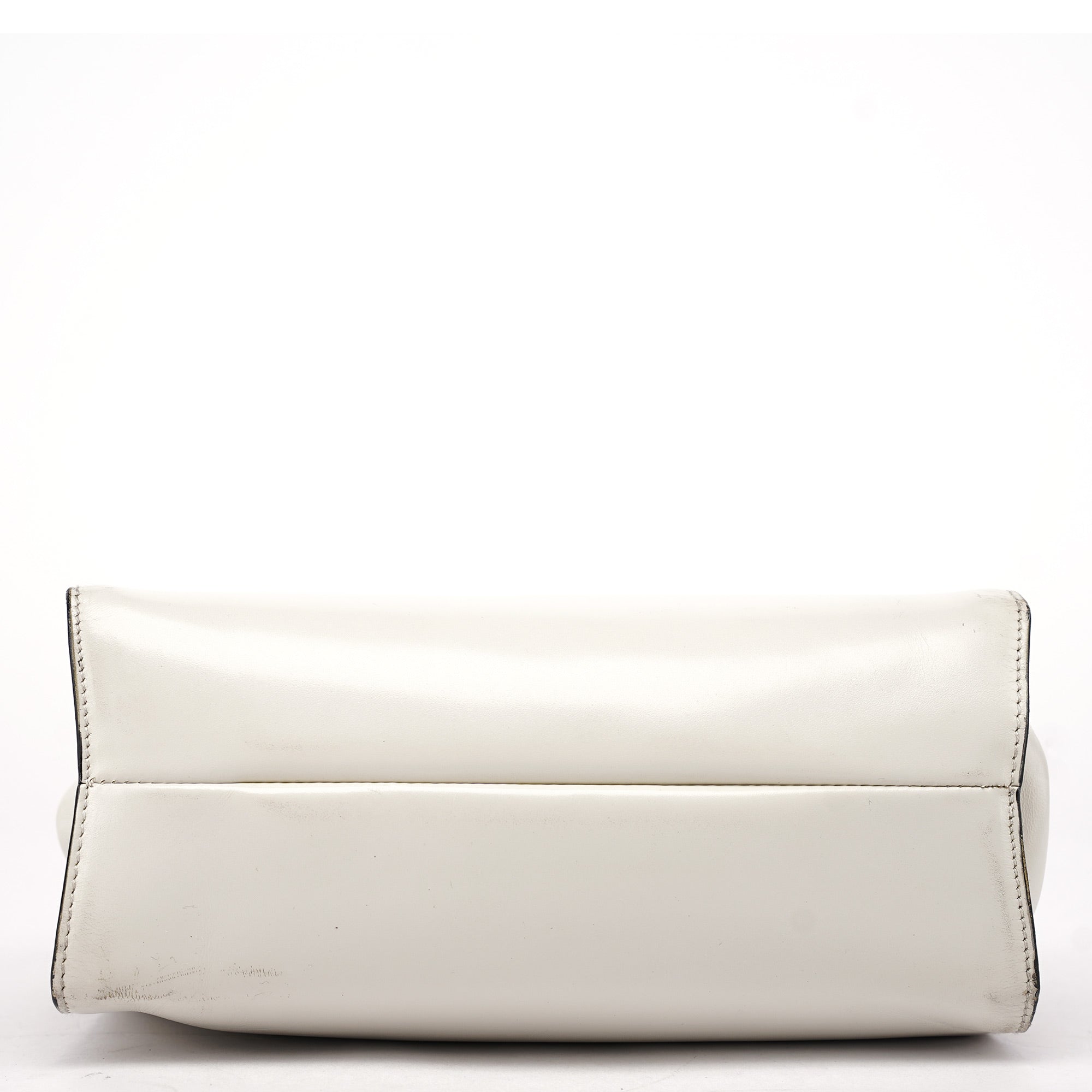 Off White Vitello Chic Shoulder Bag