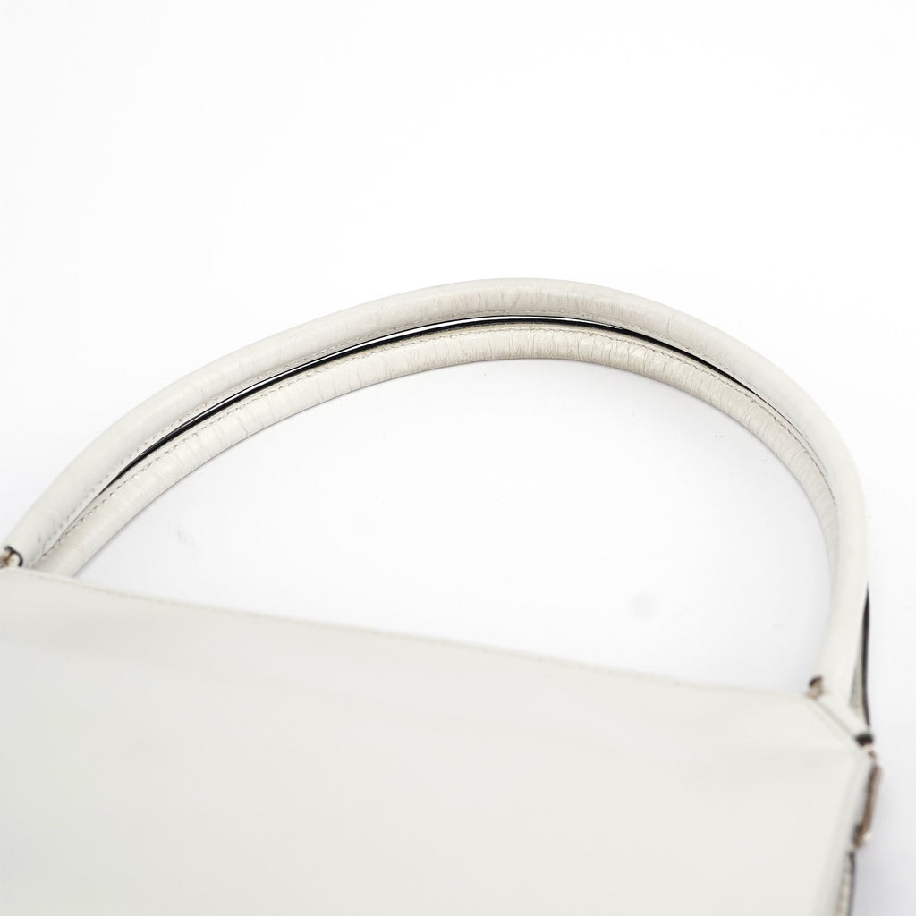 Off White Vitello Chic Shoulder Bag