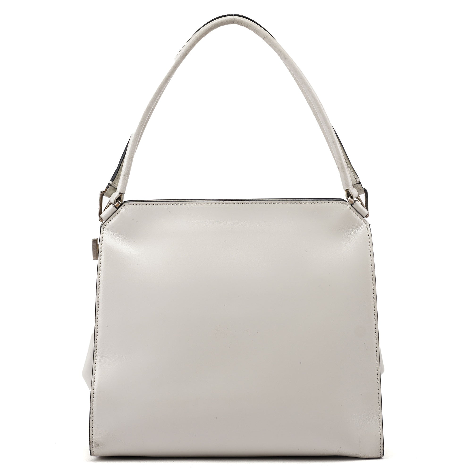 Off White Vitello Chic Shoulder Bag