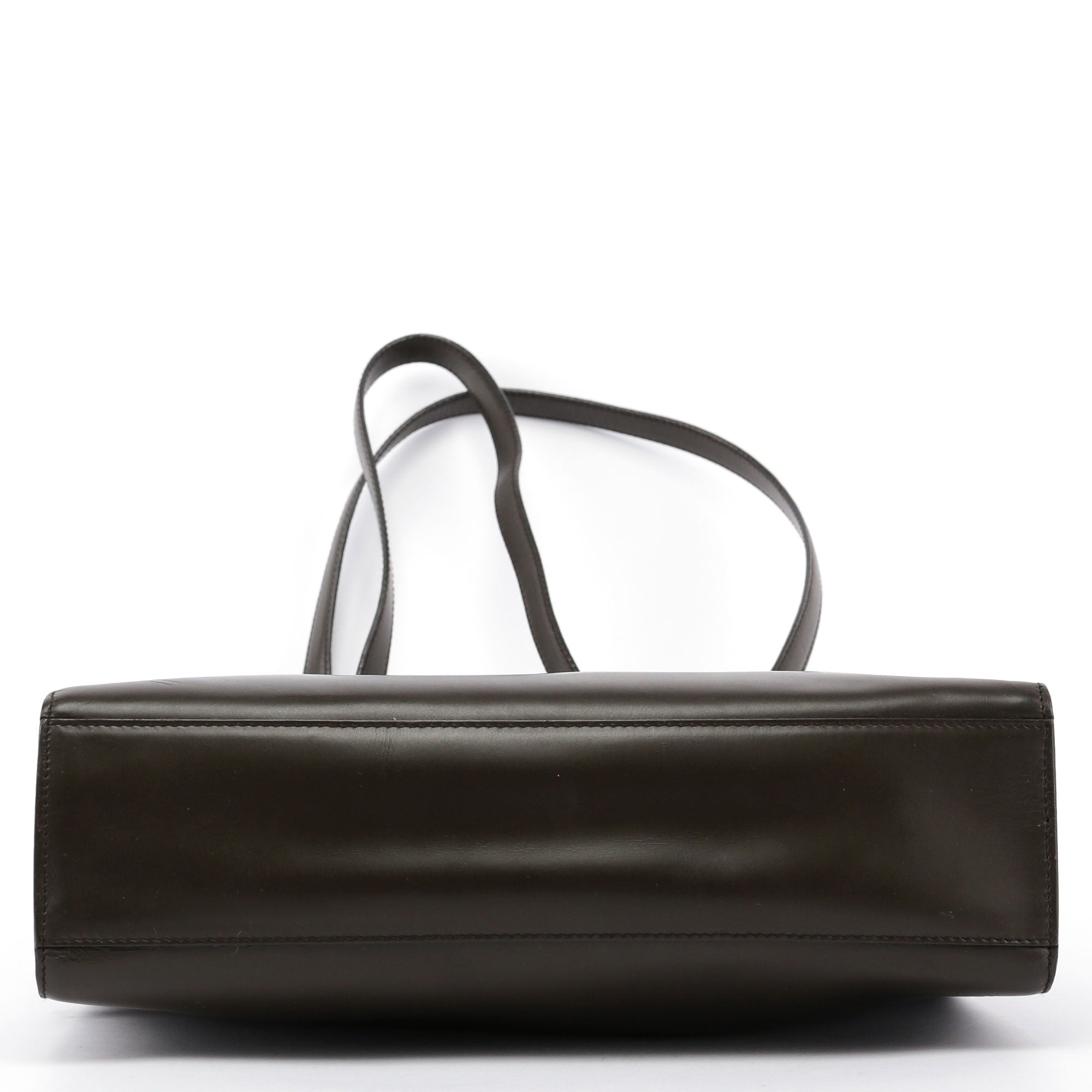 Olive Calfskin Tote Bag