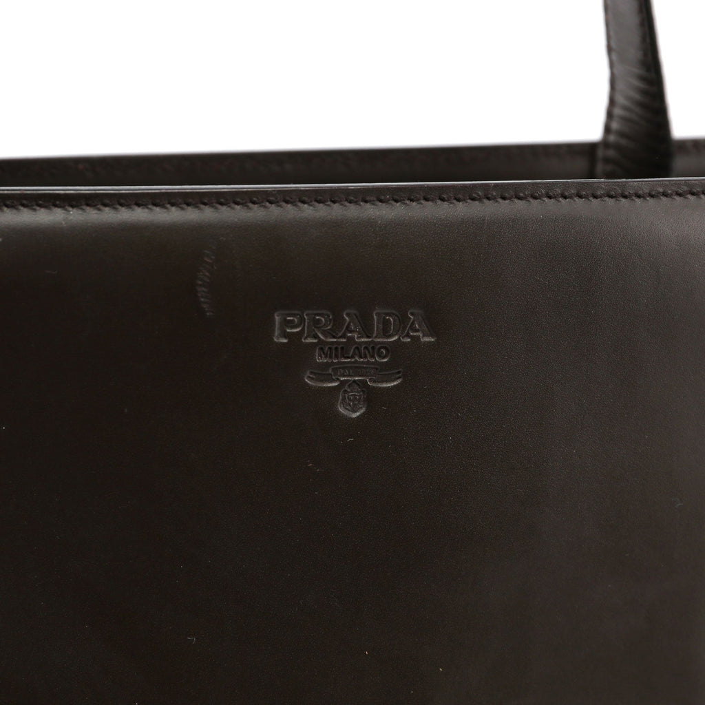 Olive Calfskin Tote Bag