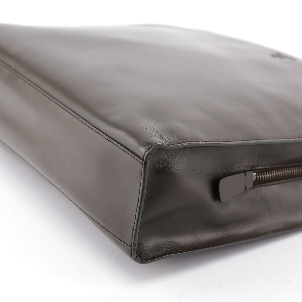 Olive Calfskin Tote Bag