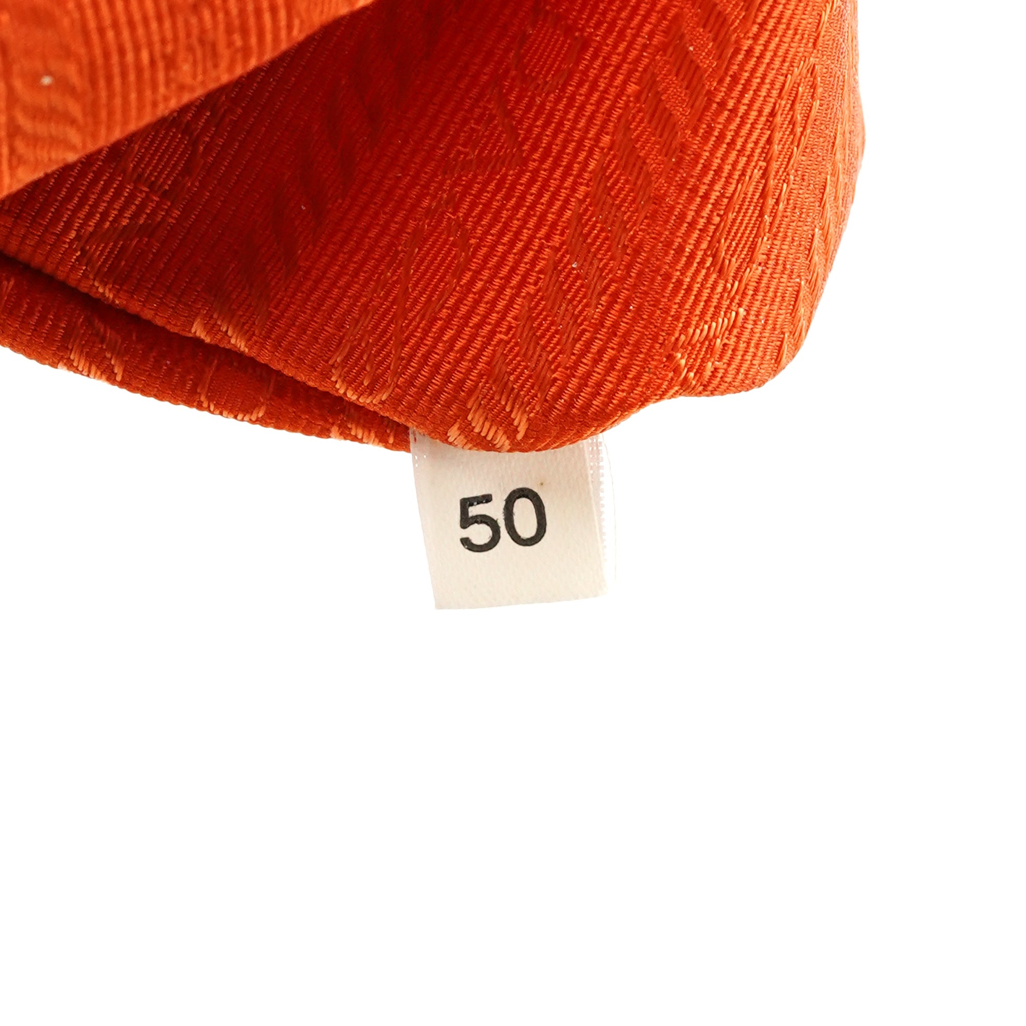 Orange Spazzolato Pochette Shoulder Bag