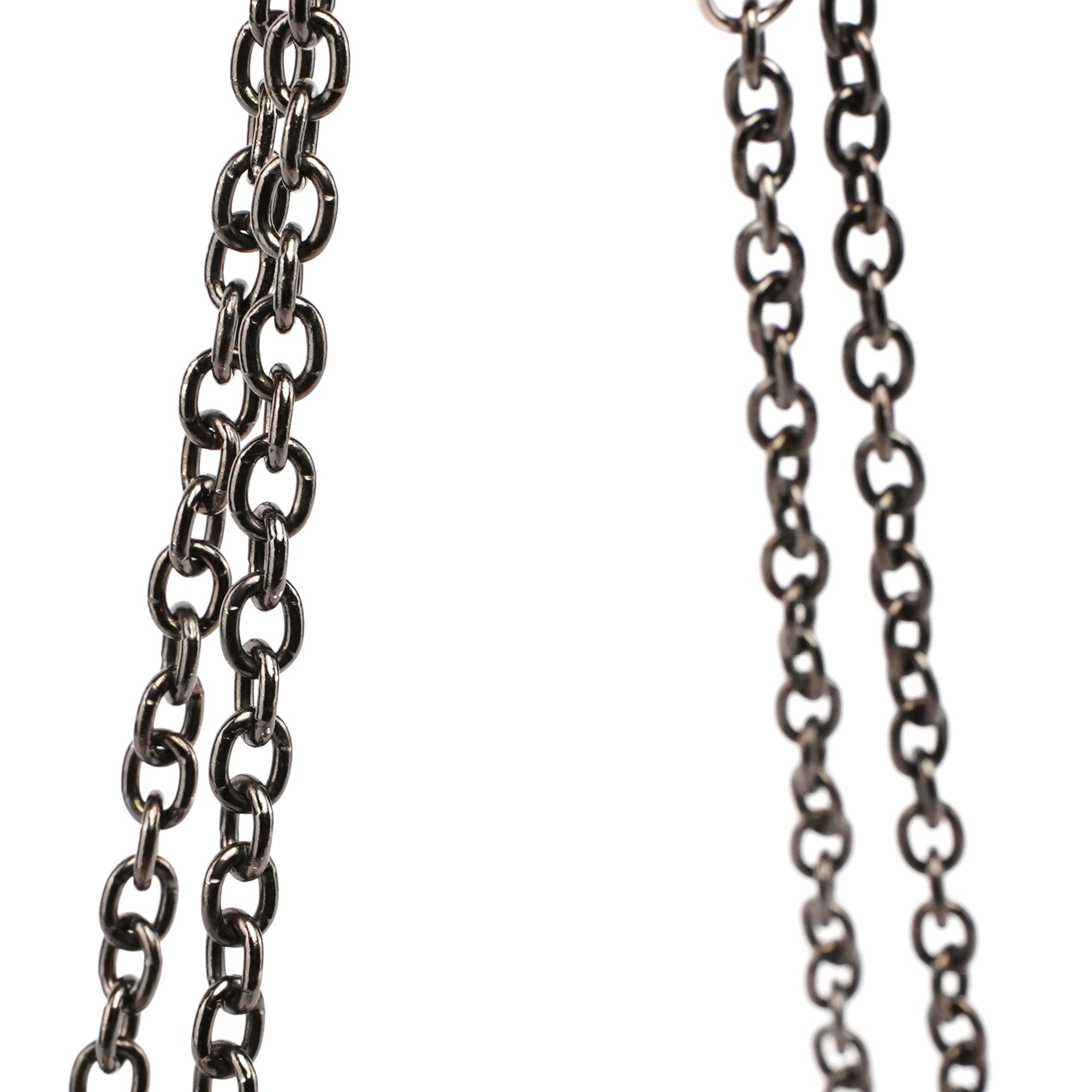 Pink Silk Sequin Chain Bag