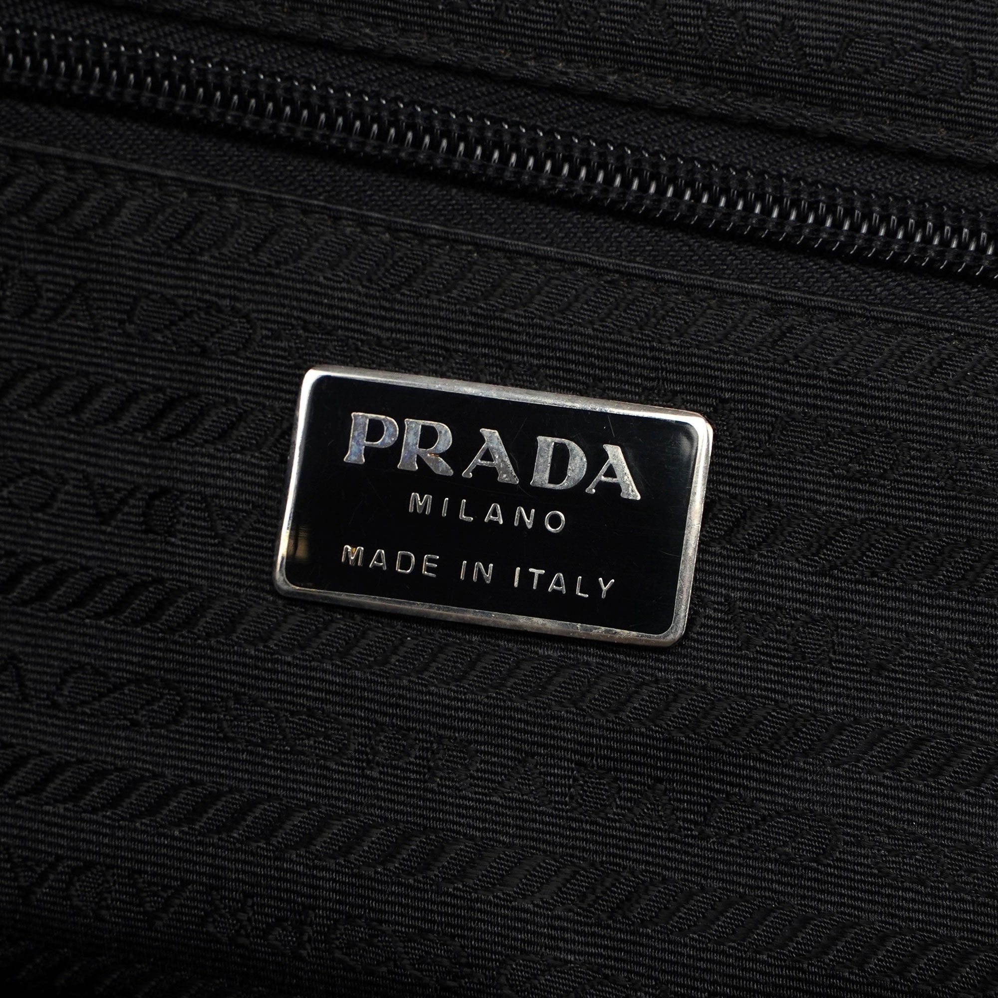 Prada B2811 Black Backpack
