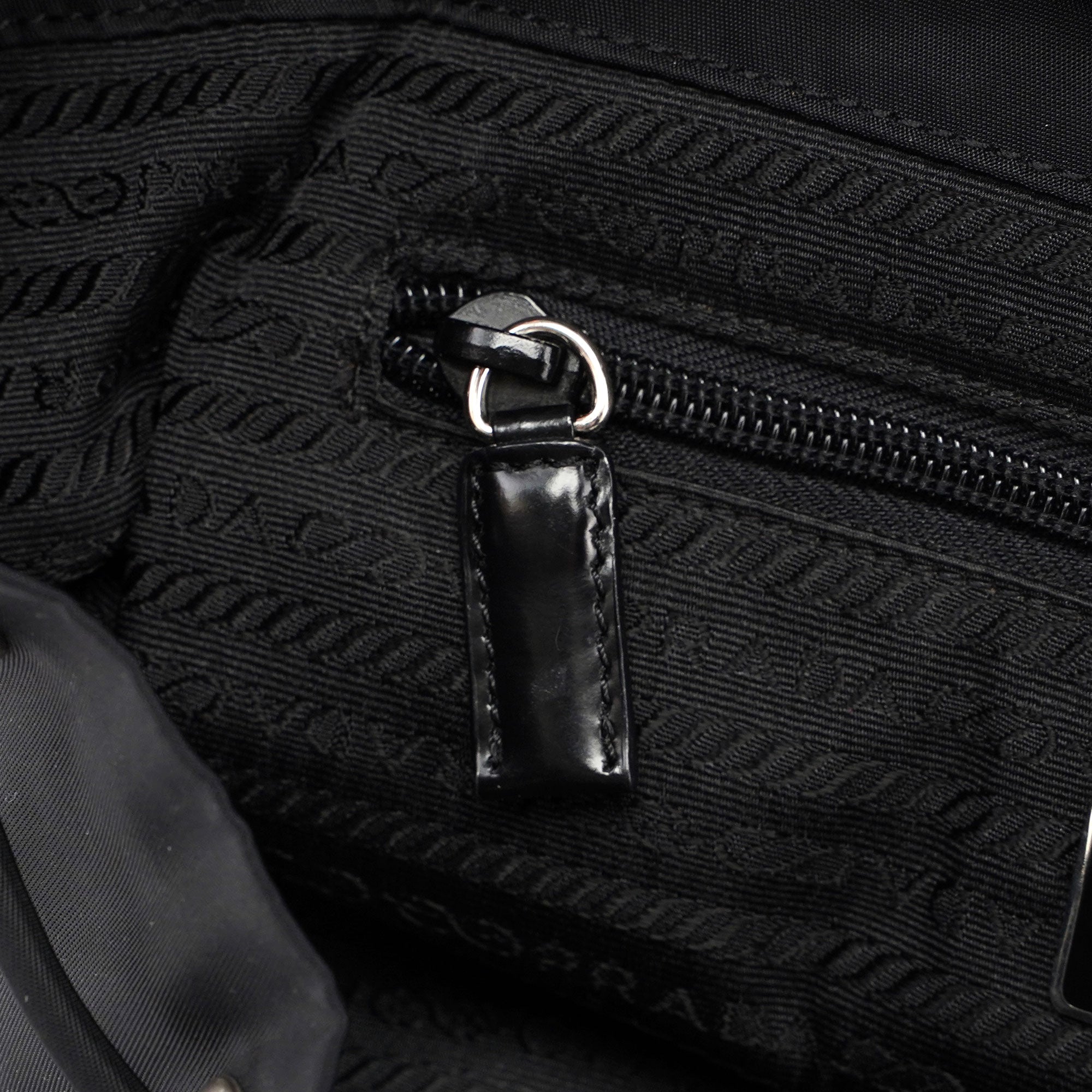 Prada B2811 Black Backpack