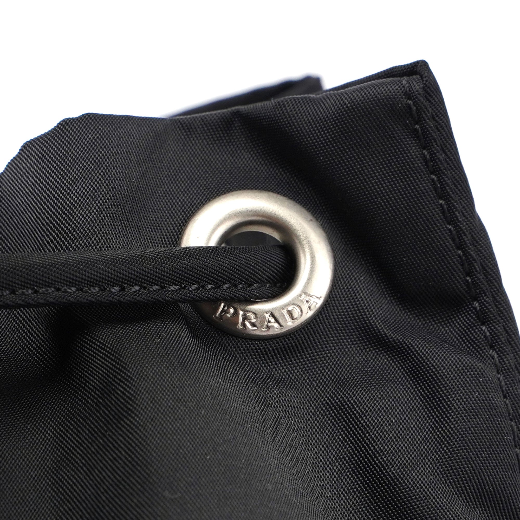 Prada B2811 Black Backpack