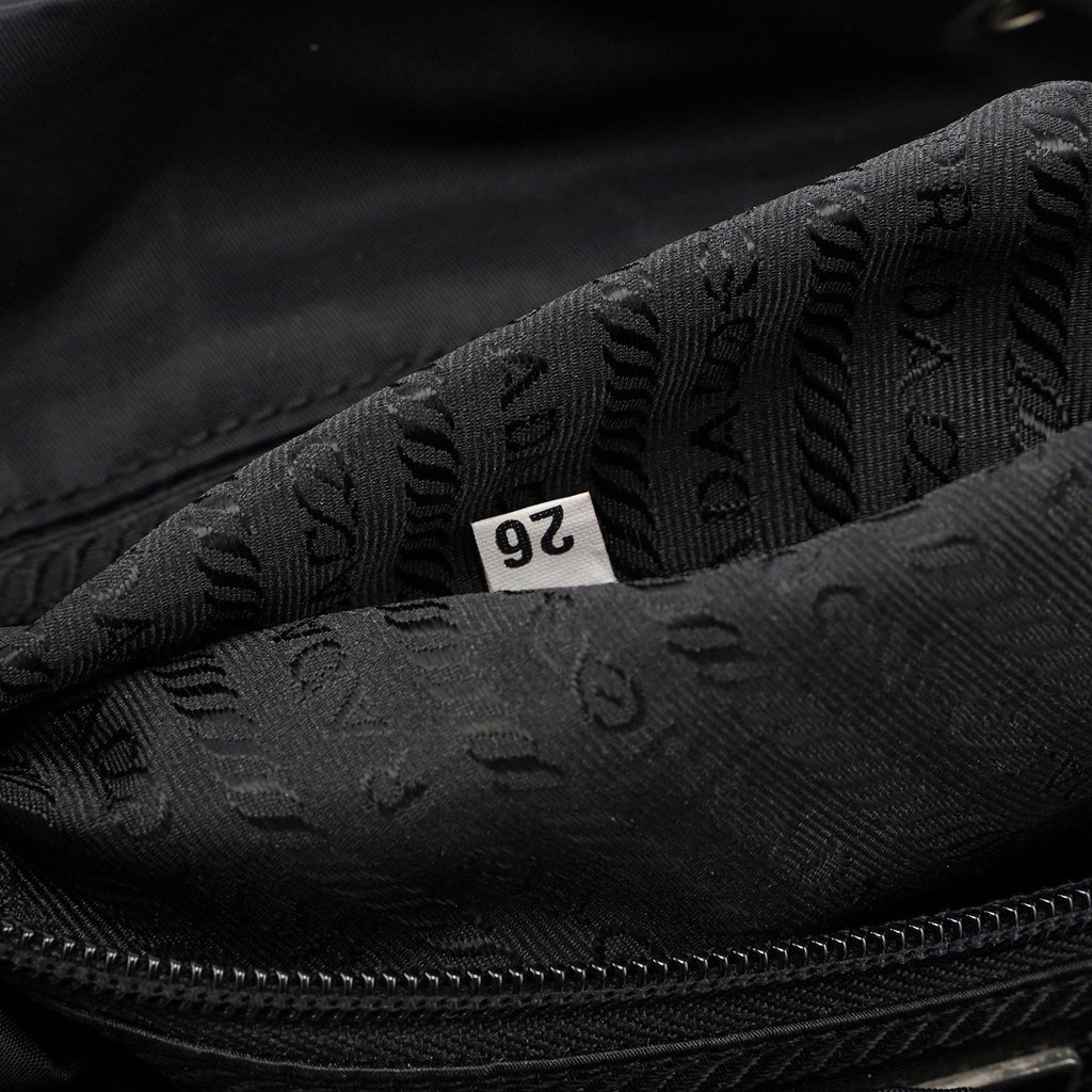 Prada B2811 Black Backpack