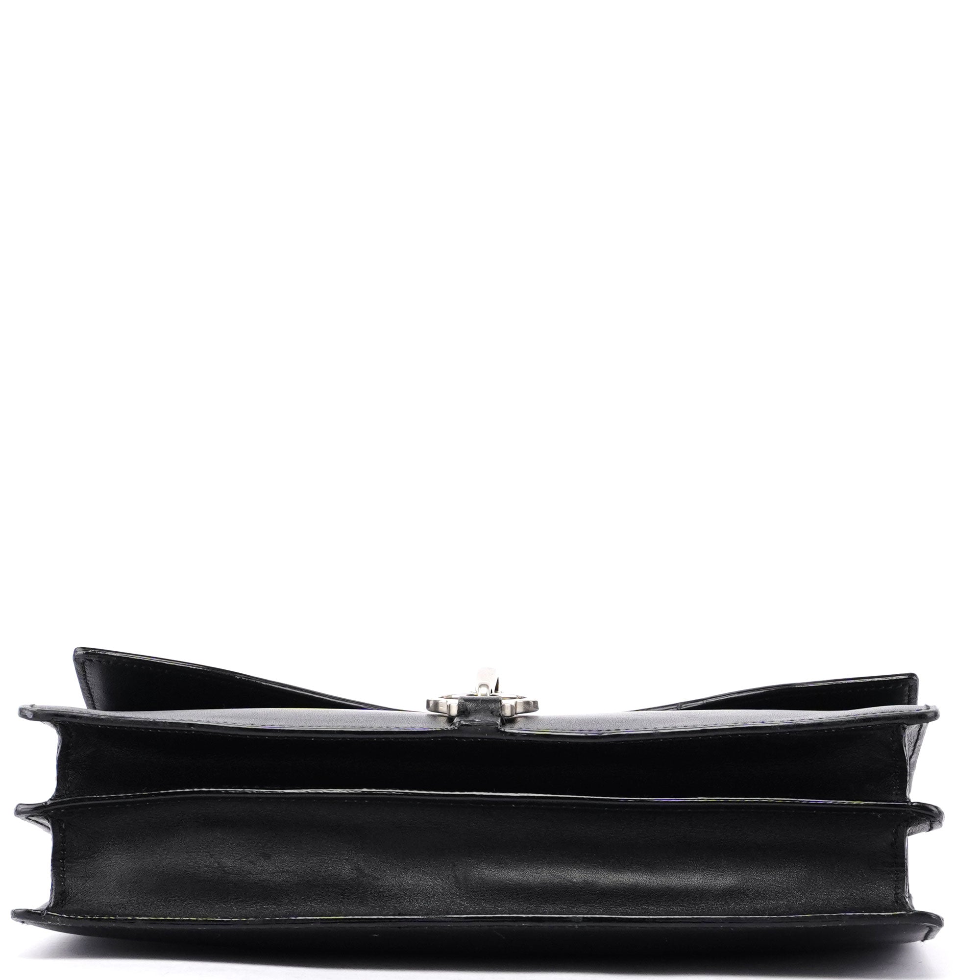 Prada Black Leather Top Handle Bag
