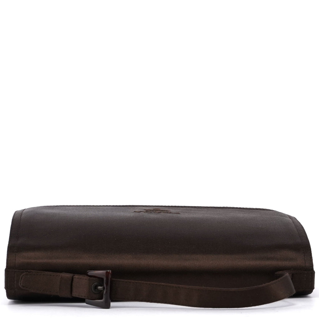 Prada Black Satin Mini Handbag
