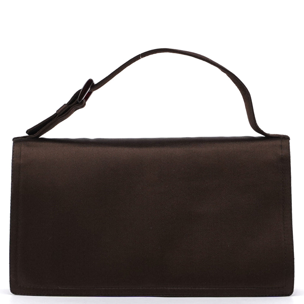 Prada Black Satin Mini Handbag