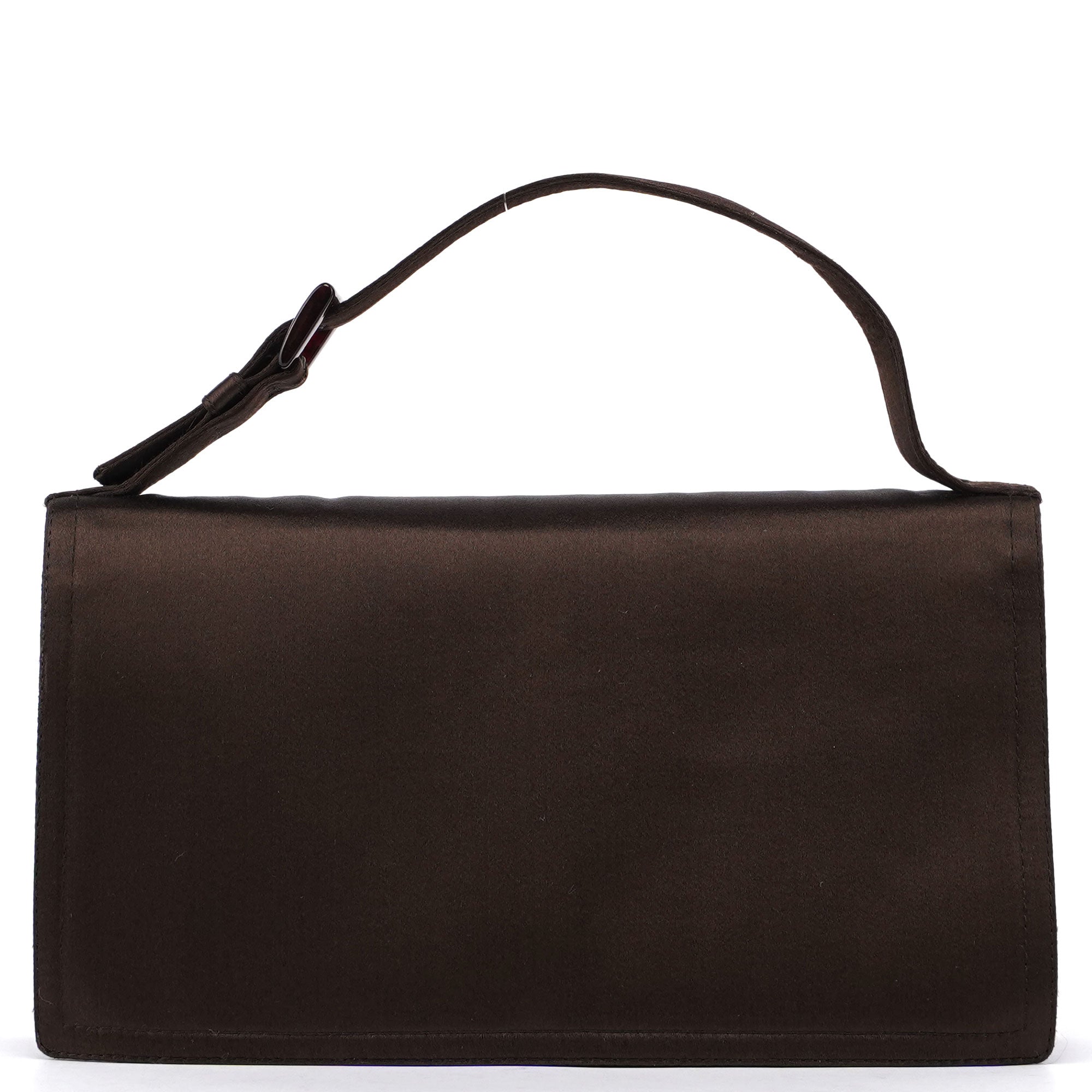 Prada Black Satin Mini Handbag