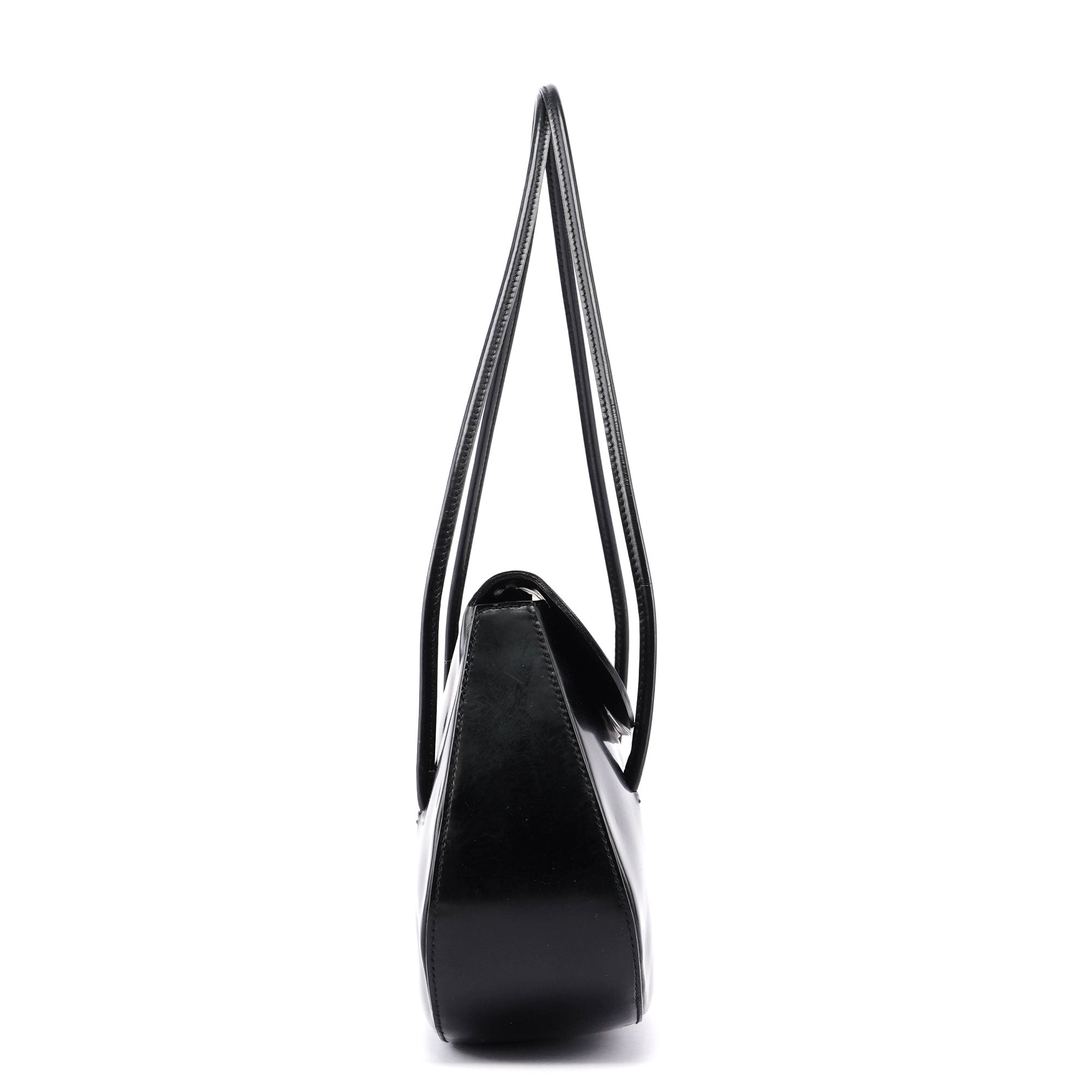 Prada Black Spazzolato Handbag