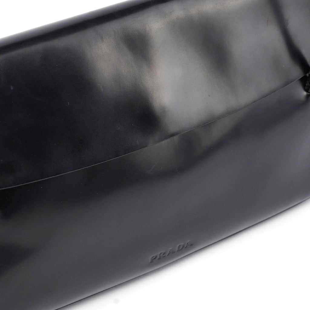 Prada Black Spazzolato Handbag