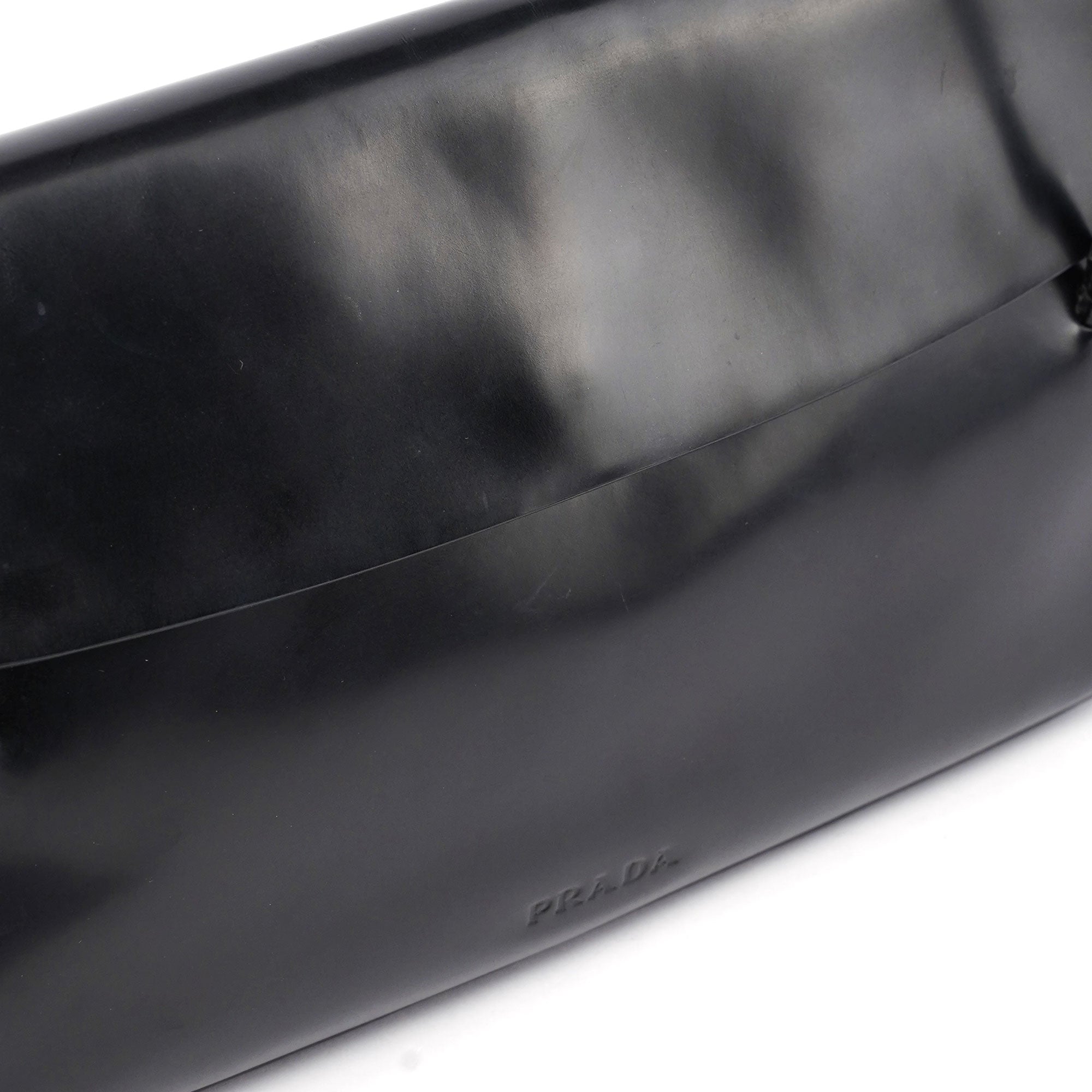 Prada Black Spazzolato Handbag