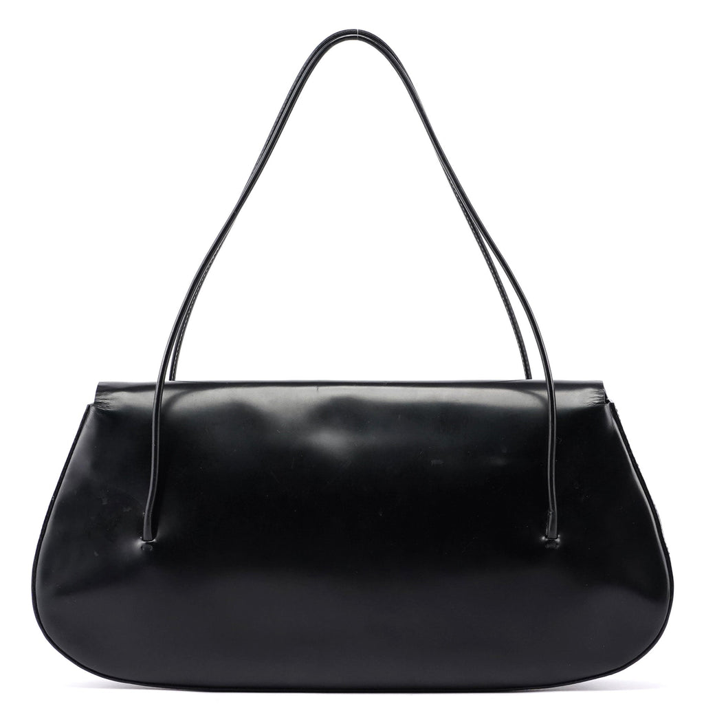 Prada Black Spazzolato Handbag