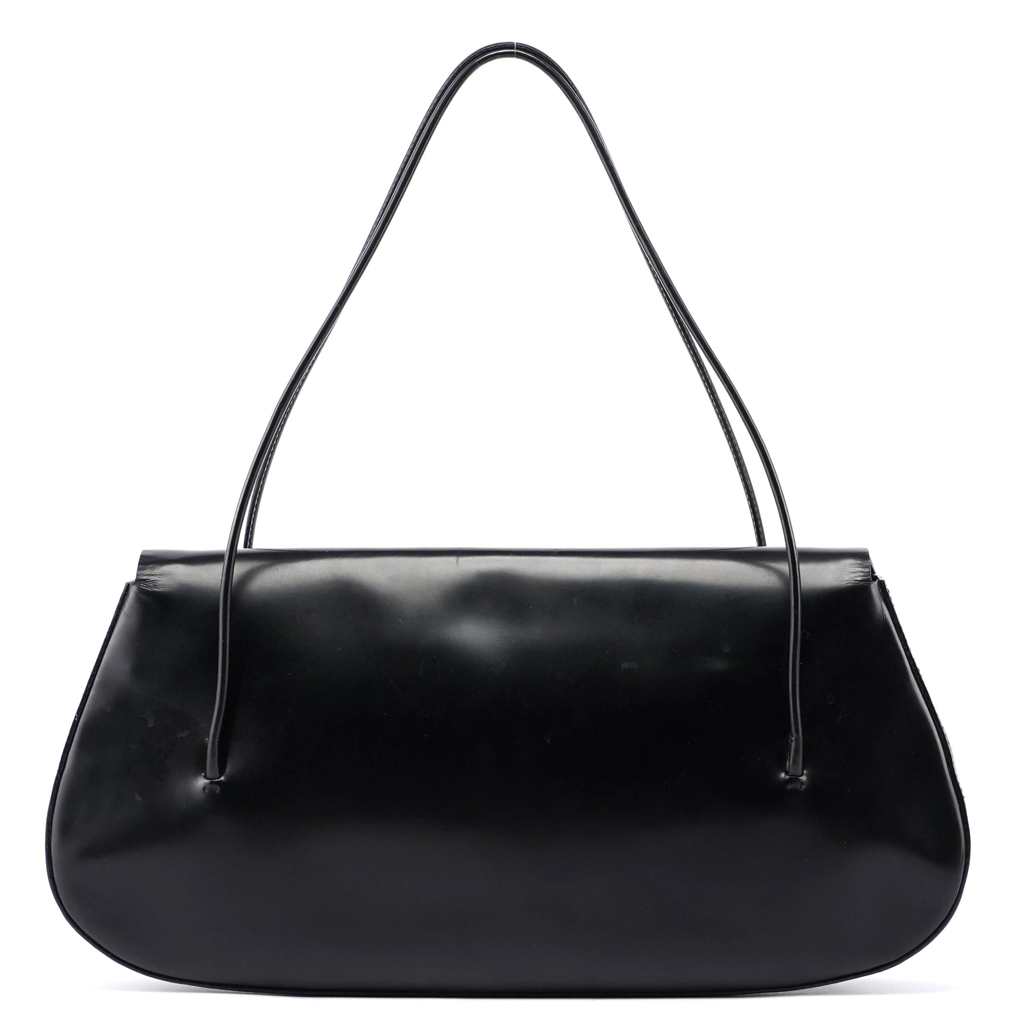 Prada Black Spazzolato Handbag