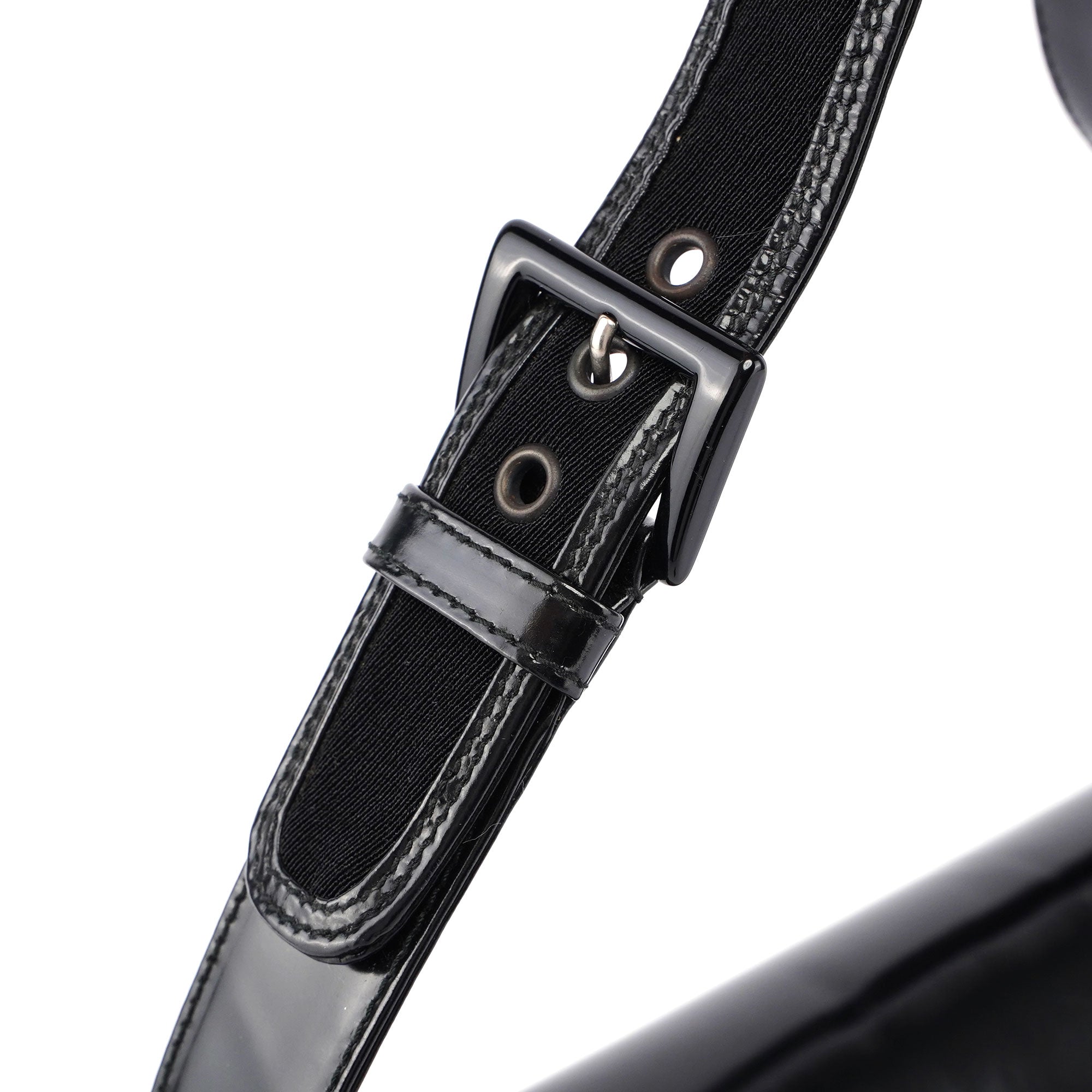 Prada Black Spazzolato Shoulder Bag
