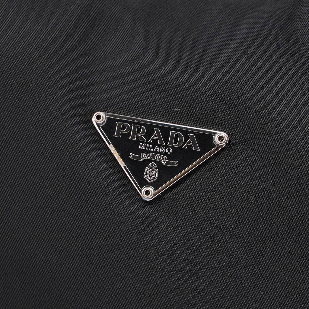 Prada Black Tessuto Mini Hobo