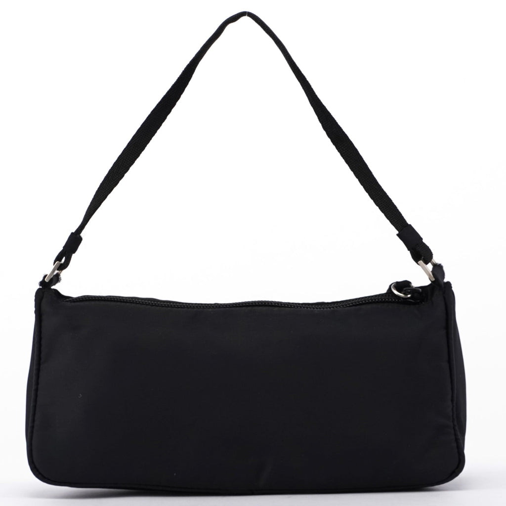 Prada Black Tessuto Mini Hobo
