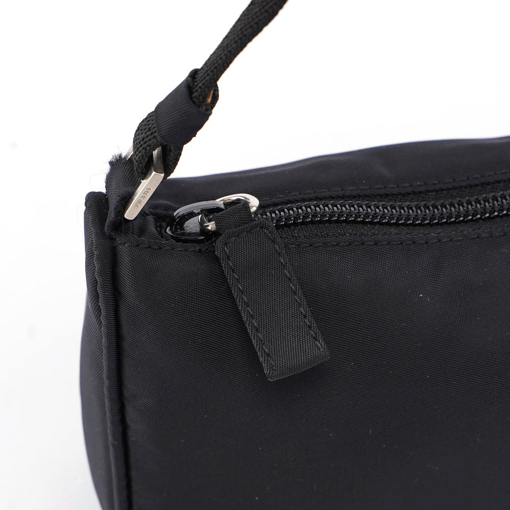 Prada Black Tessuto Mini Hobo